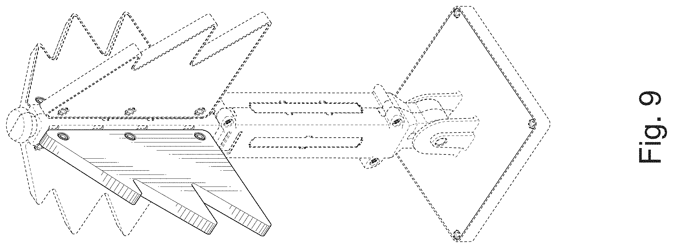 Patent USD1001913 Figure 9 – Assembling toy