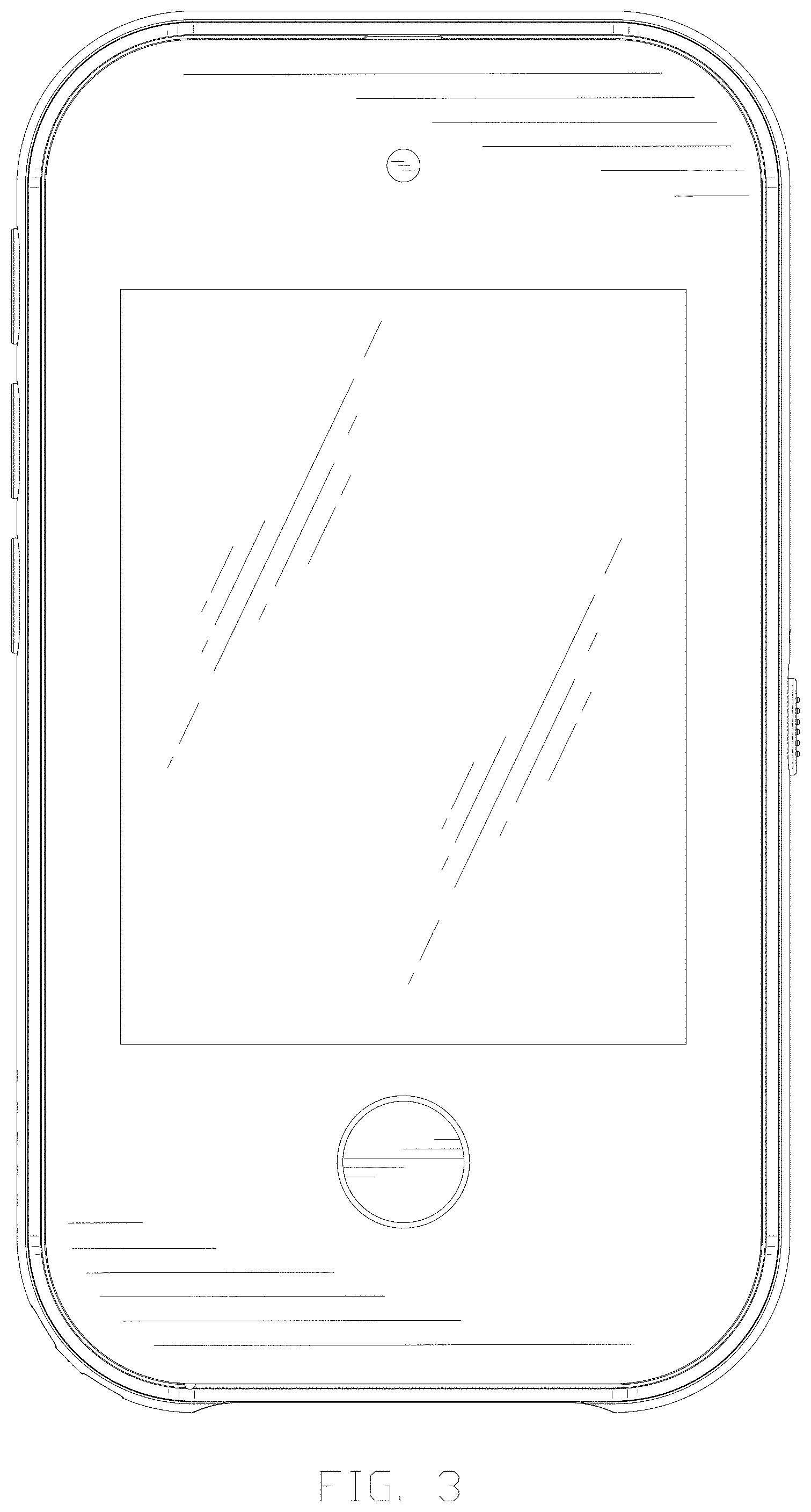 Patent USD1001915 Figure 3 – Kids toy smartphone