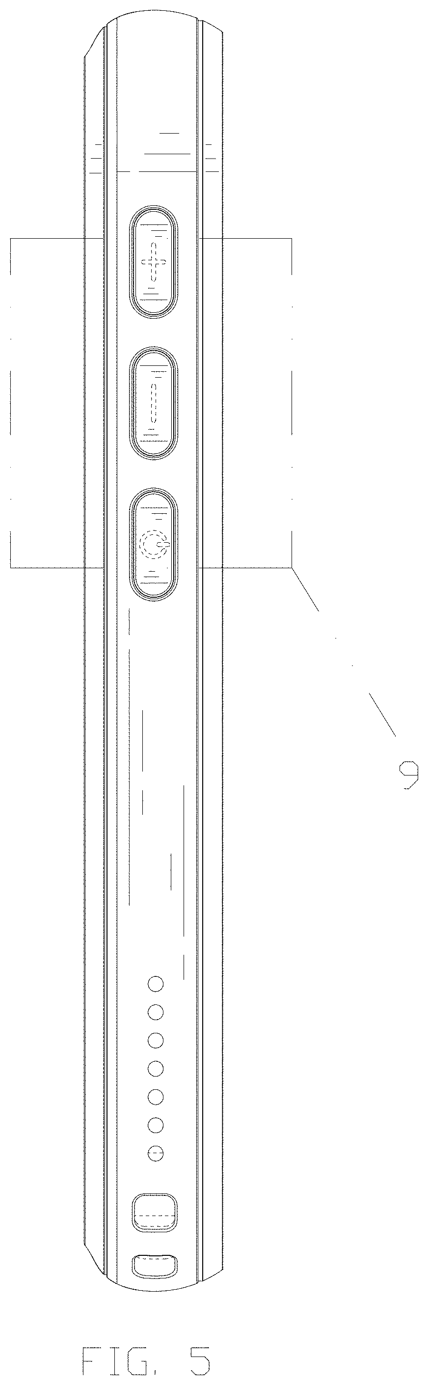 Patent USD1001915 Figure 5 – Kids toy smartphone