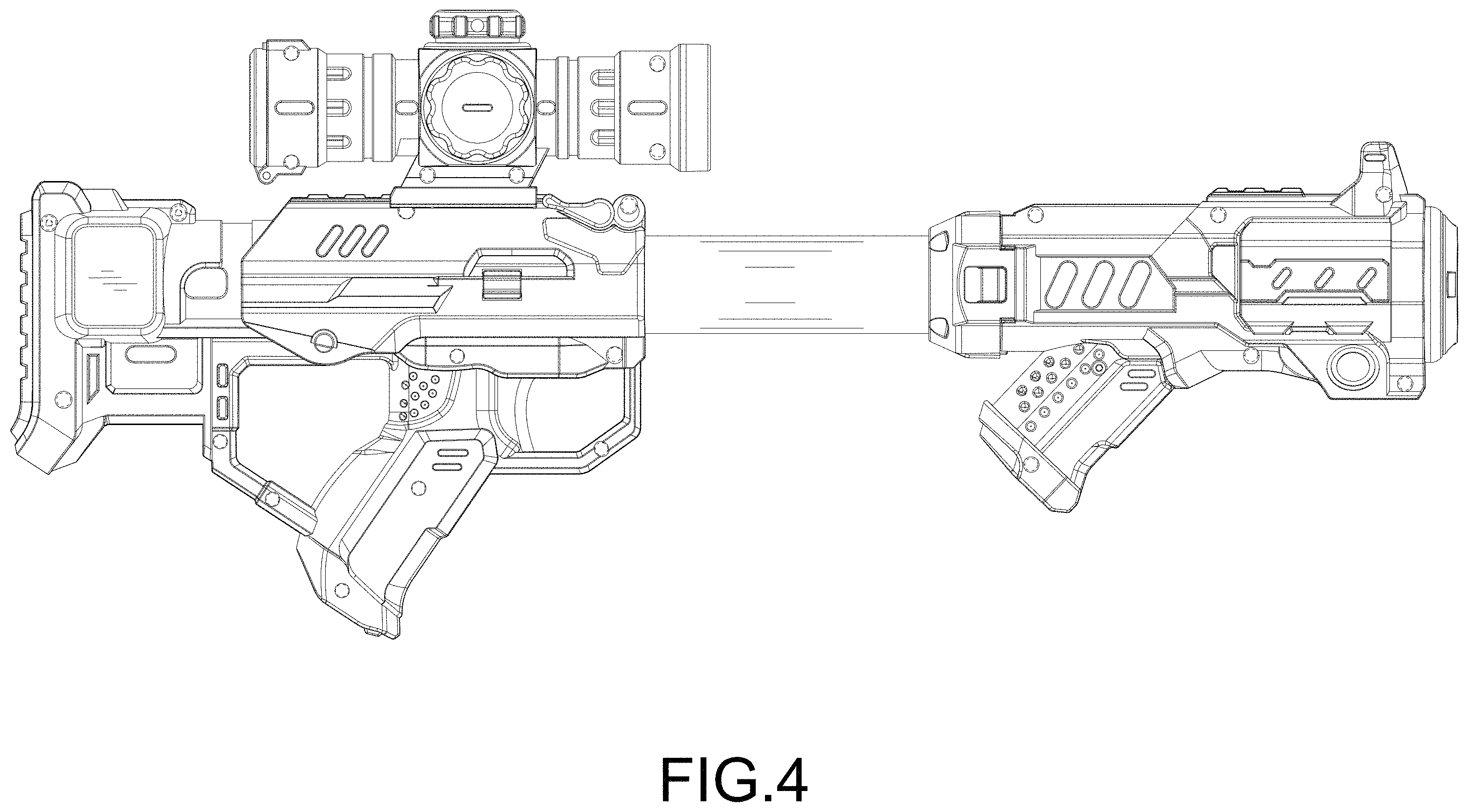 Patent USD1001917 Figure 4 – Toy gun