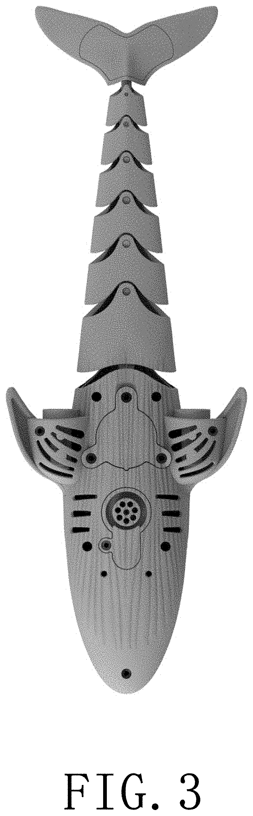 Patent USD1001918 Figure 3 – Remote-controlled whale