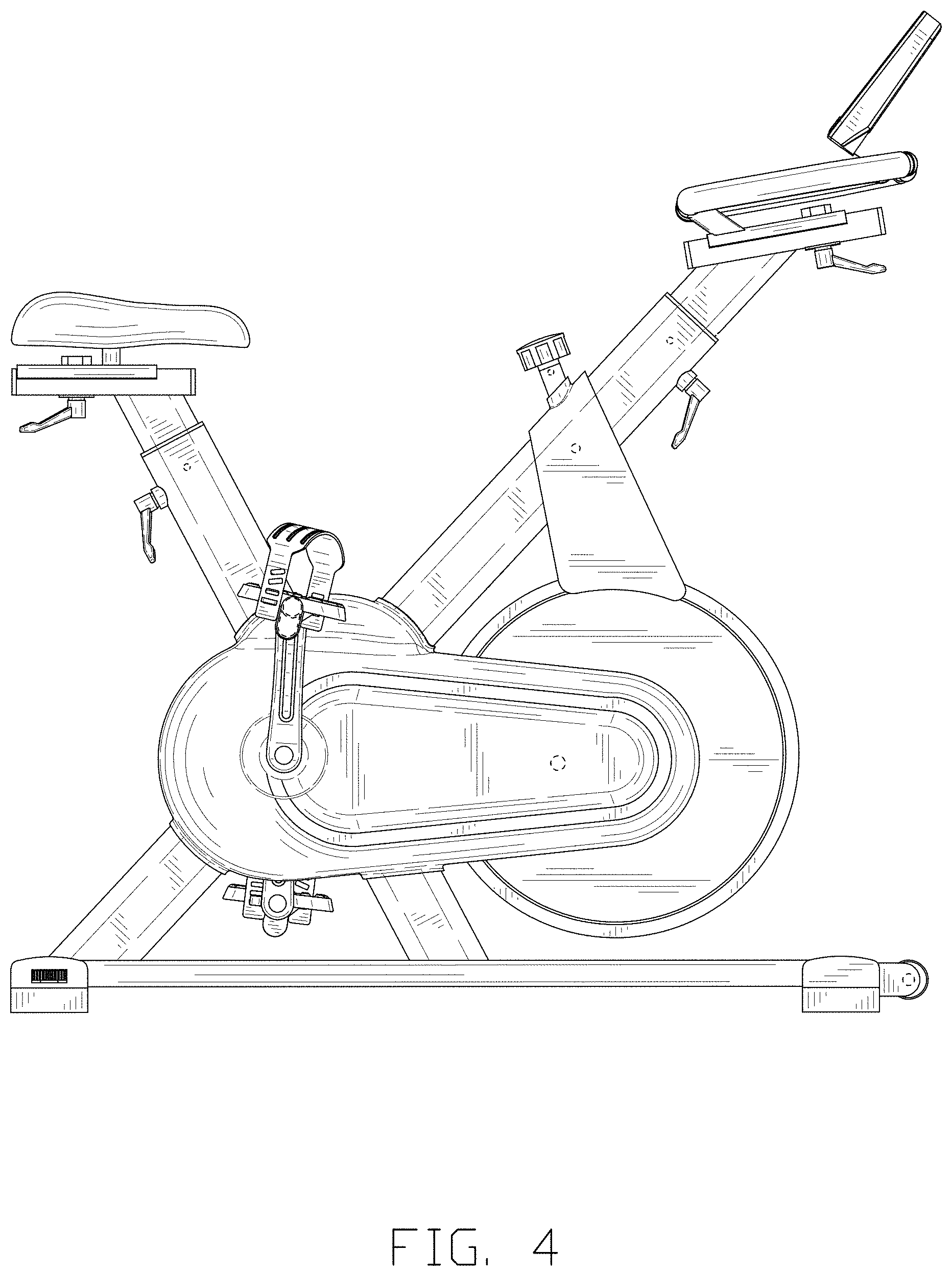 Patent USD1001919 Figure 4 – Exercise bike