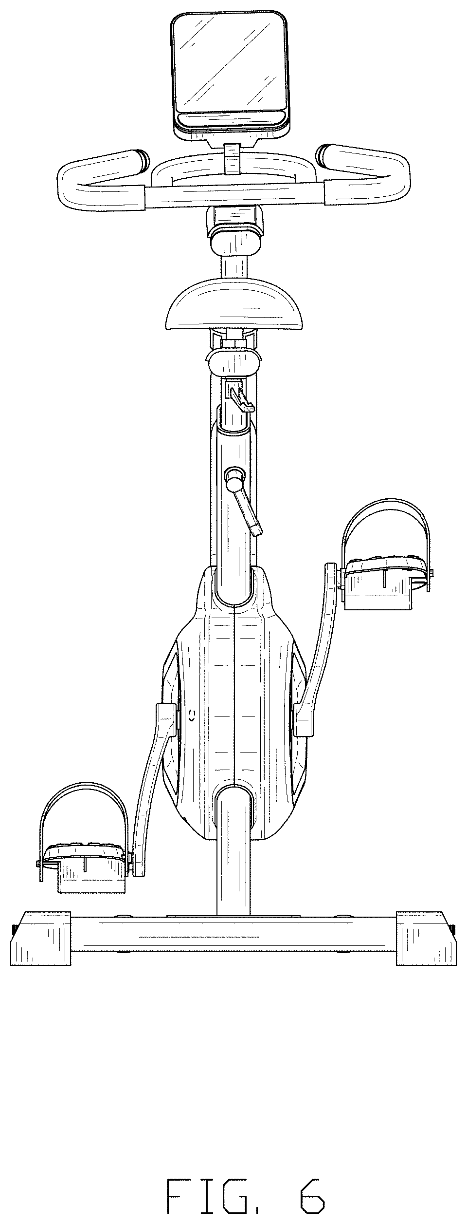 Patent USD1001919 Figure 6 – Exercise bike