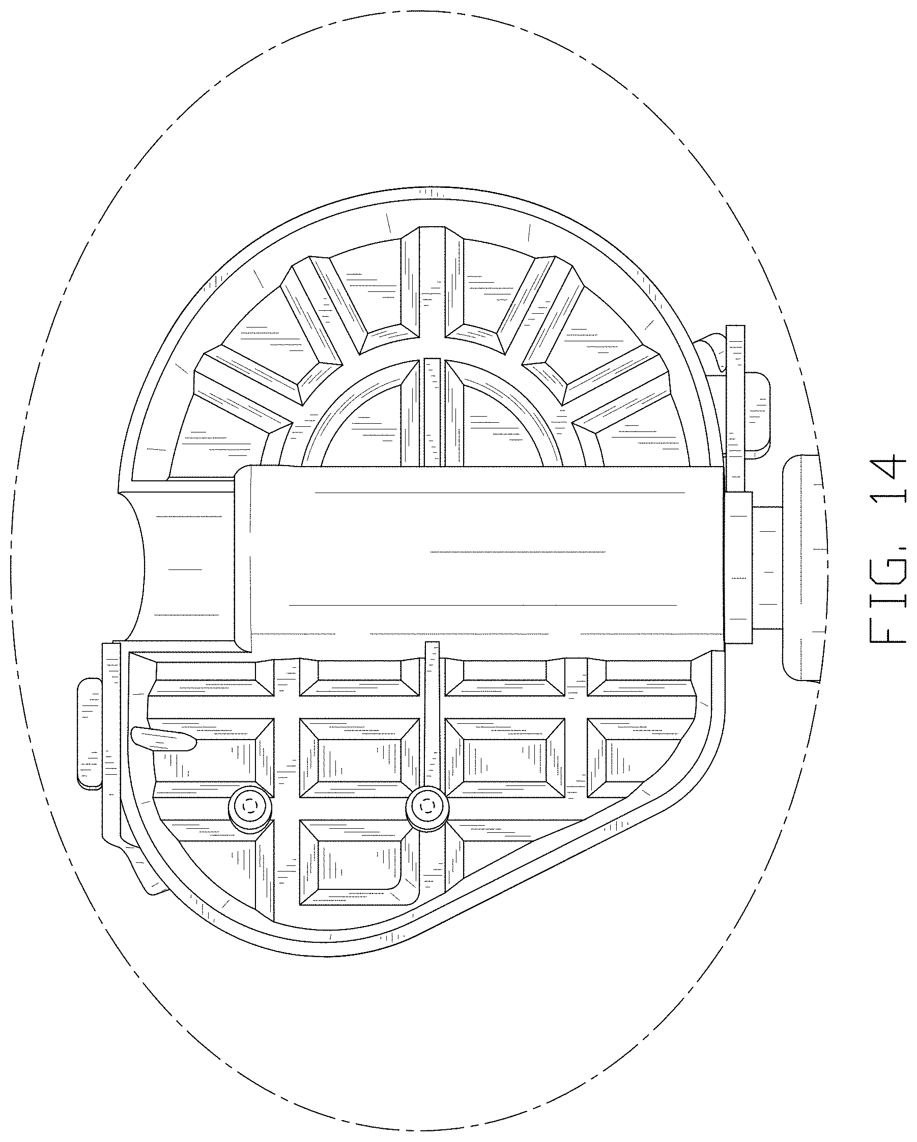 Patent USD1001919 Figure 14 – Exercise bike
