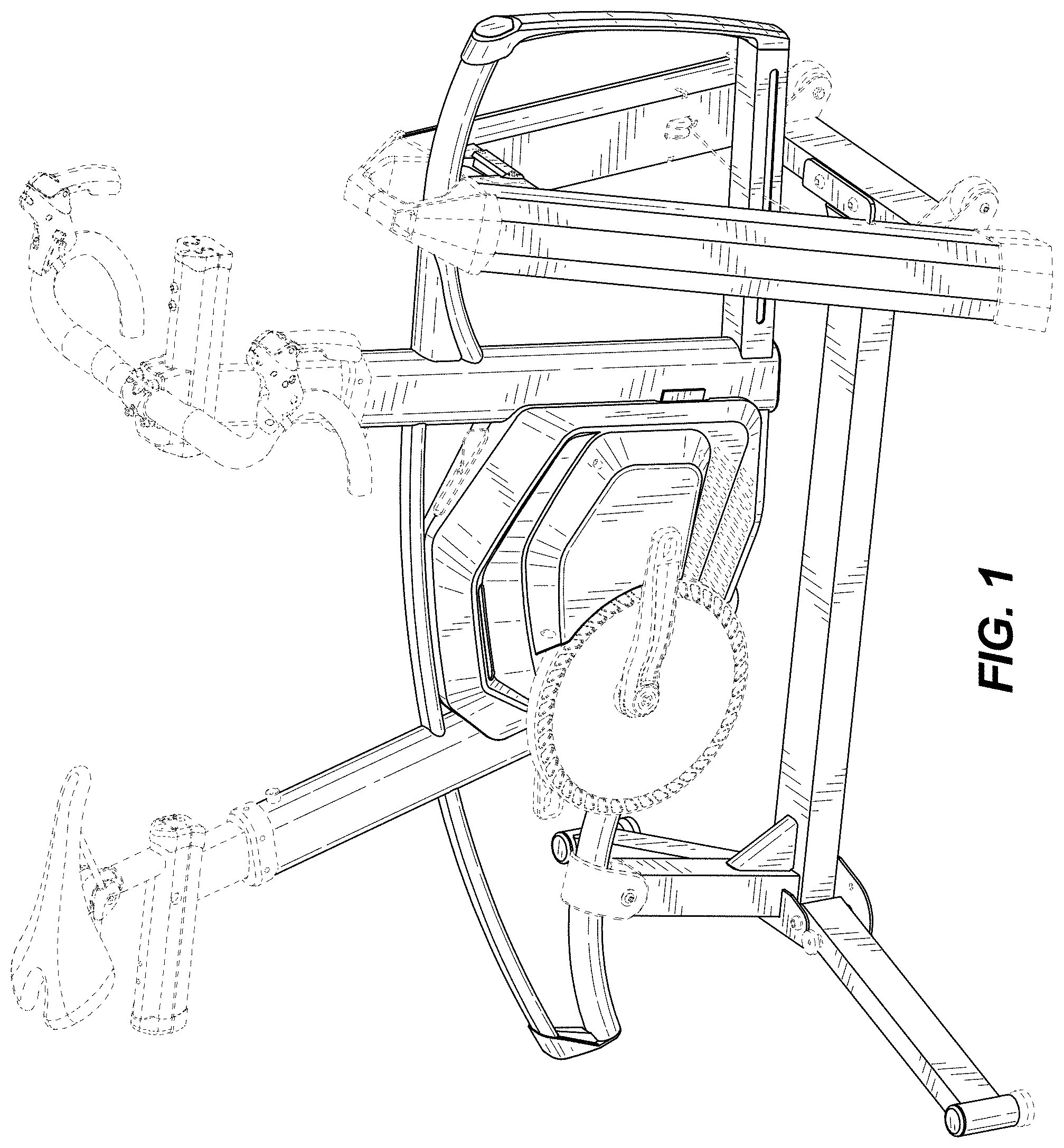 Patent USD1001920 Figure 1 – Exercise cycle