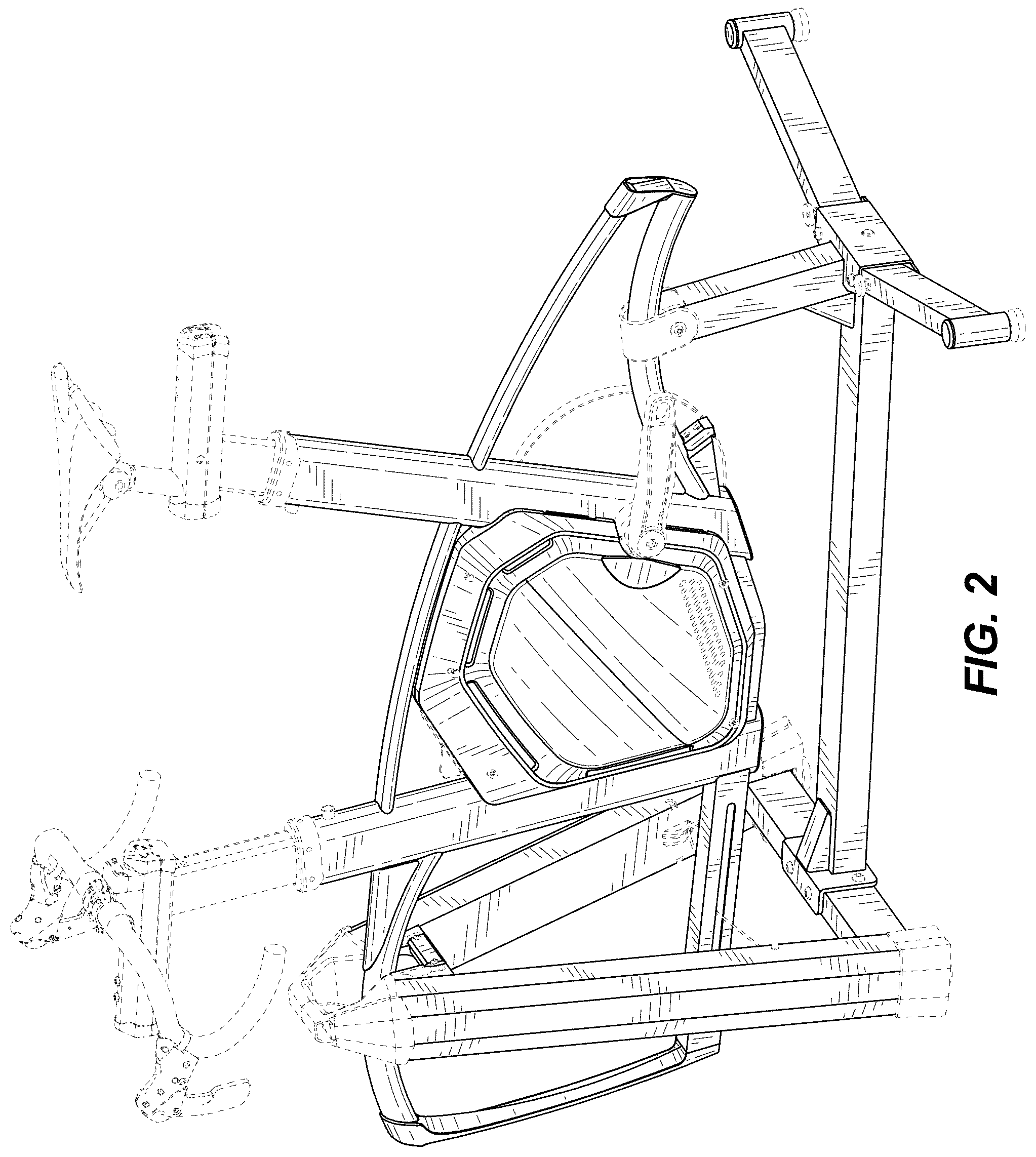 Patent USD1001920 Figure 2 – Exercise cycle