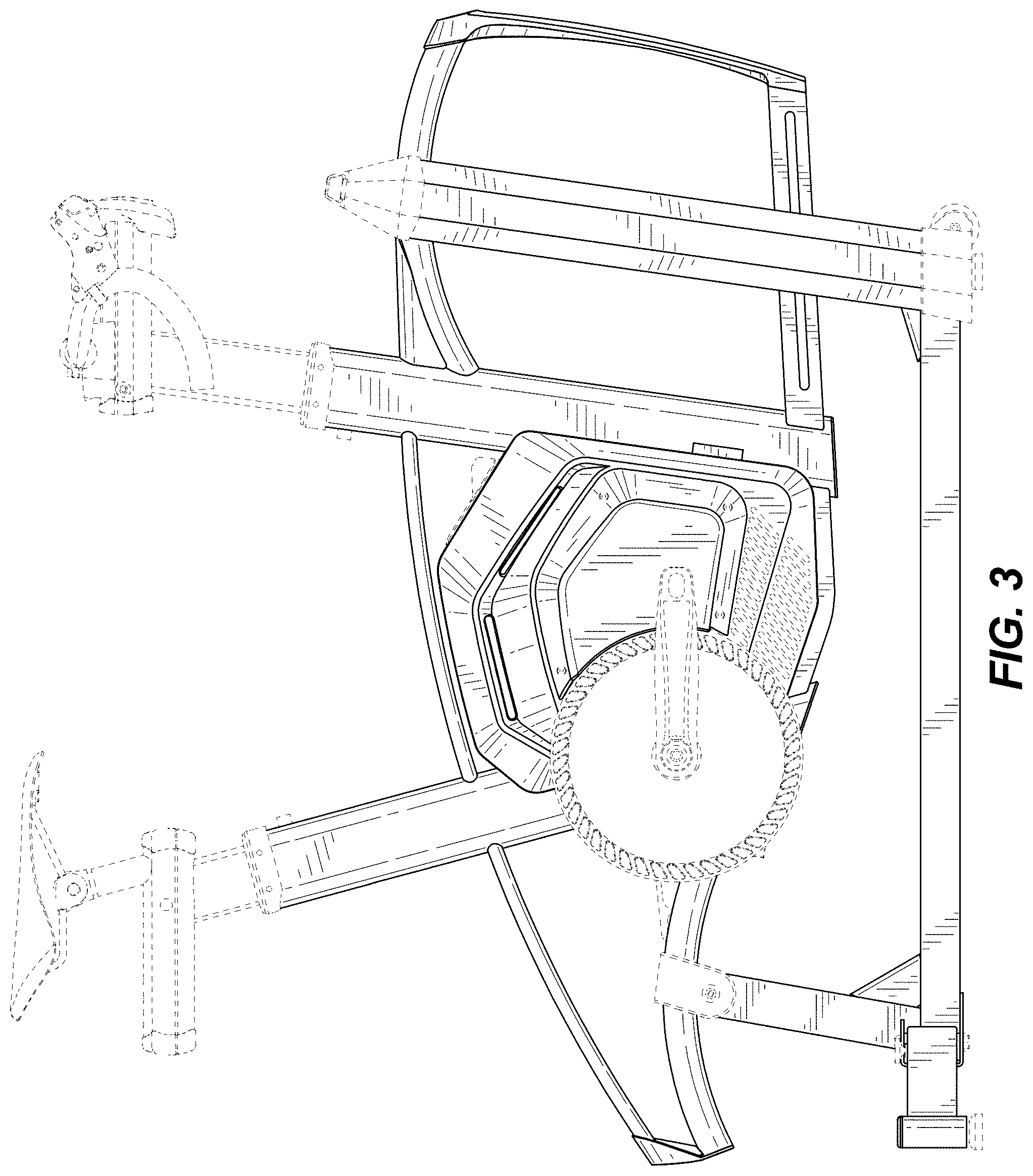 Patent USD1001920 Figure 3 – Exercise cycle