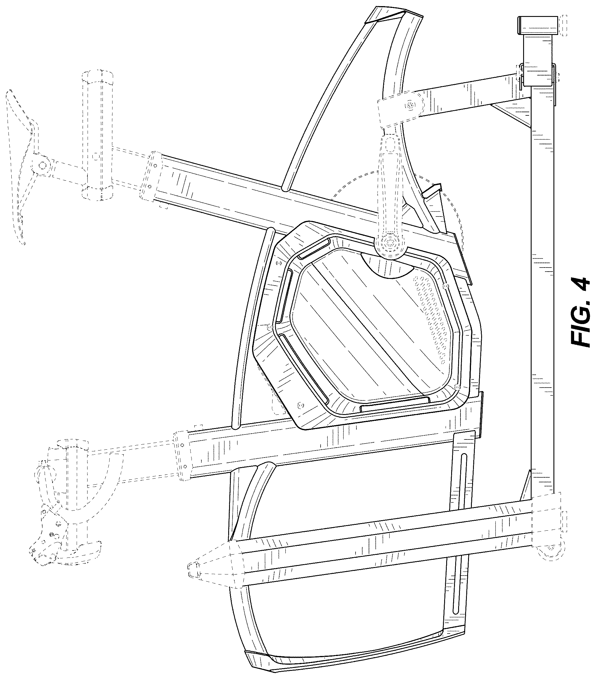 Patent USD1001920 Figure 4 – Exercise cycle