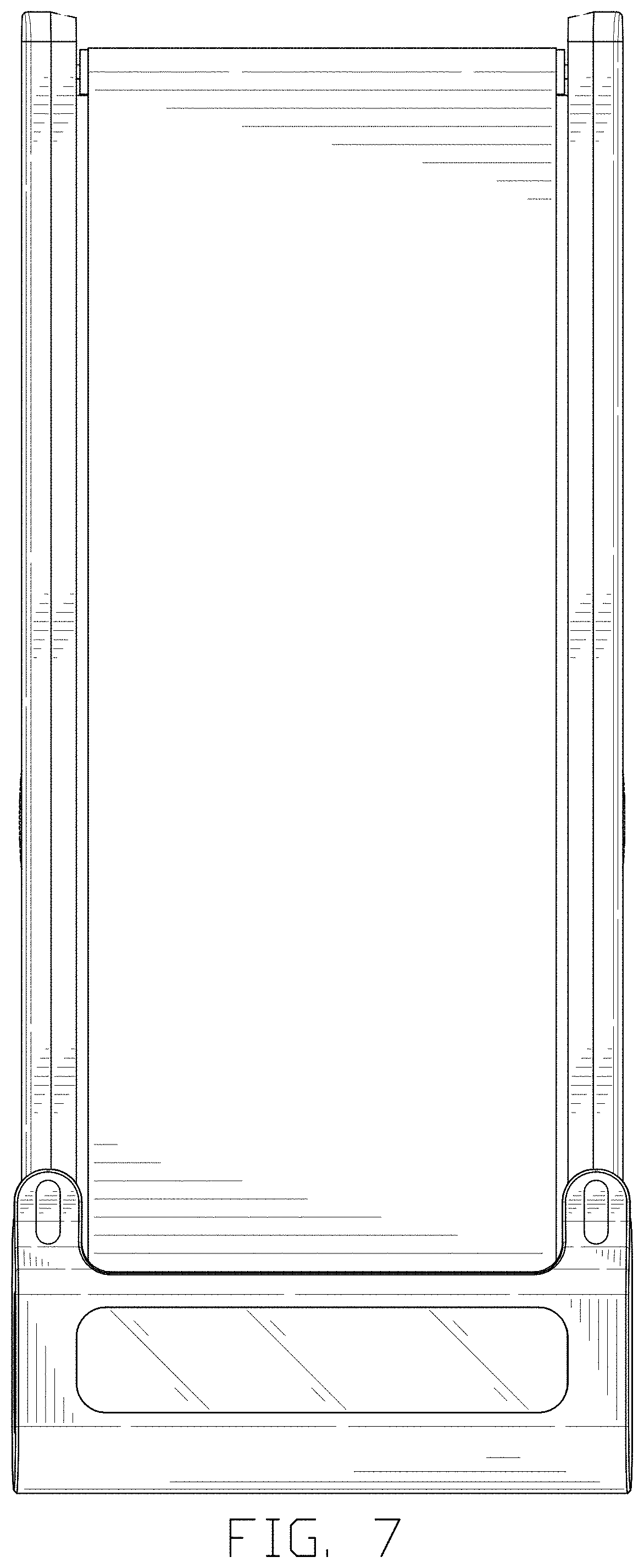 Patent USD1001921 Figure 7 – Walking treadmill