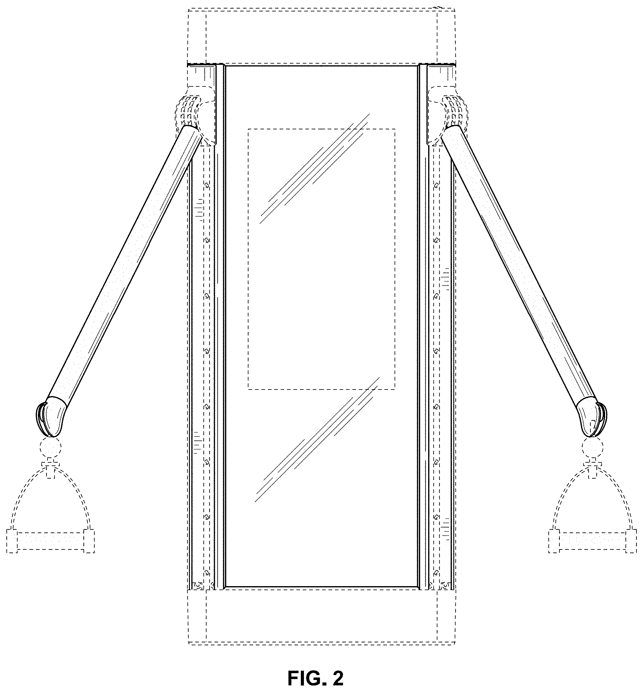 Patent USD1001922 Figure 2 – Exercise machine