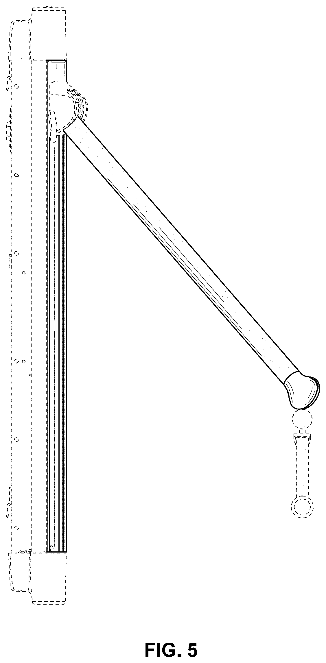 Patent USD1001922 Figure 5 – Exercise machine