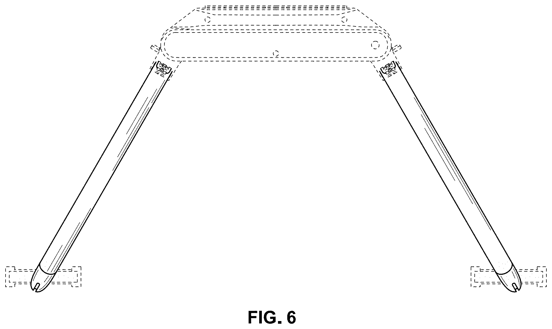 Patent USD1001922 Figure 6 – Exercise machine