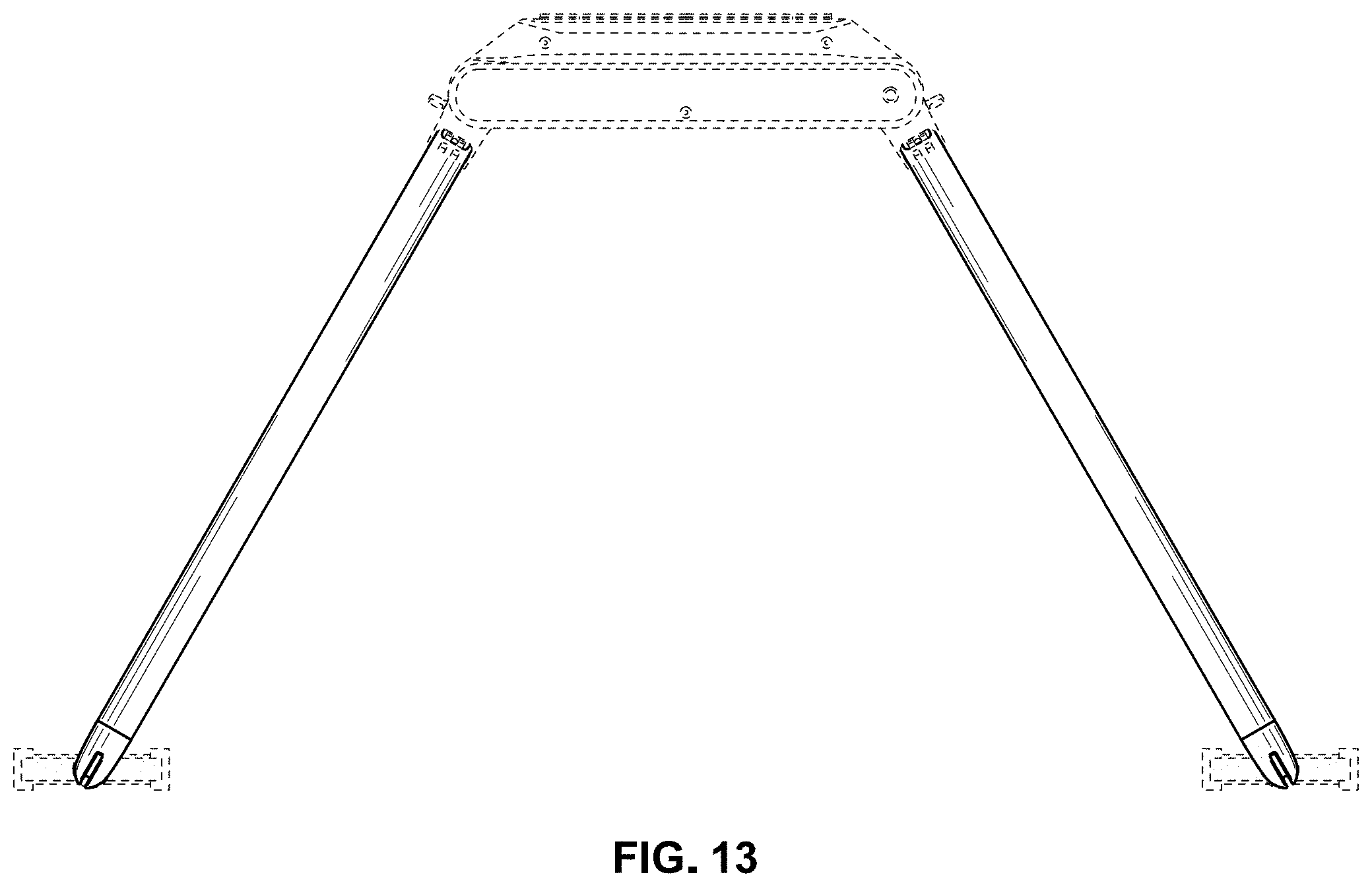 Patent USD1001922 Figure 13 – Exercise machine