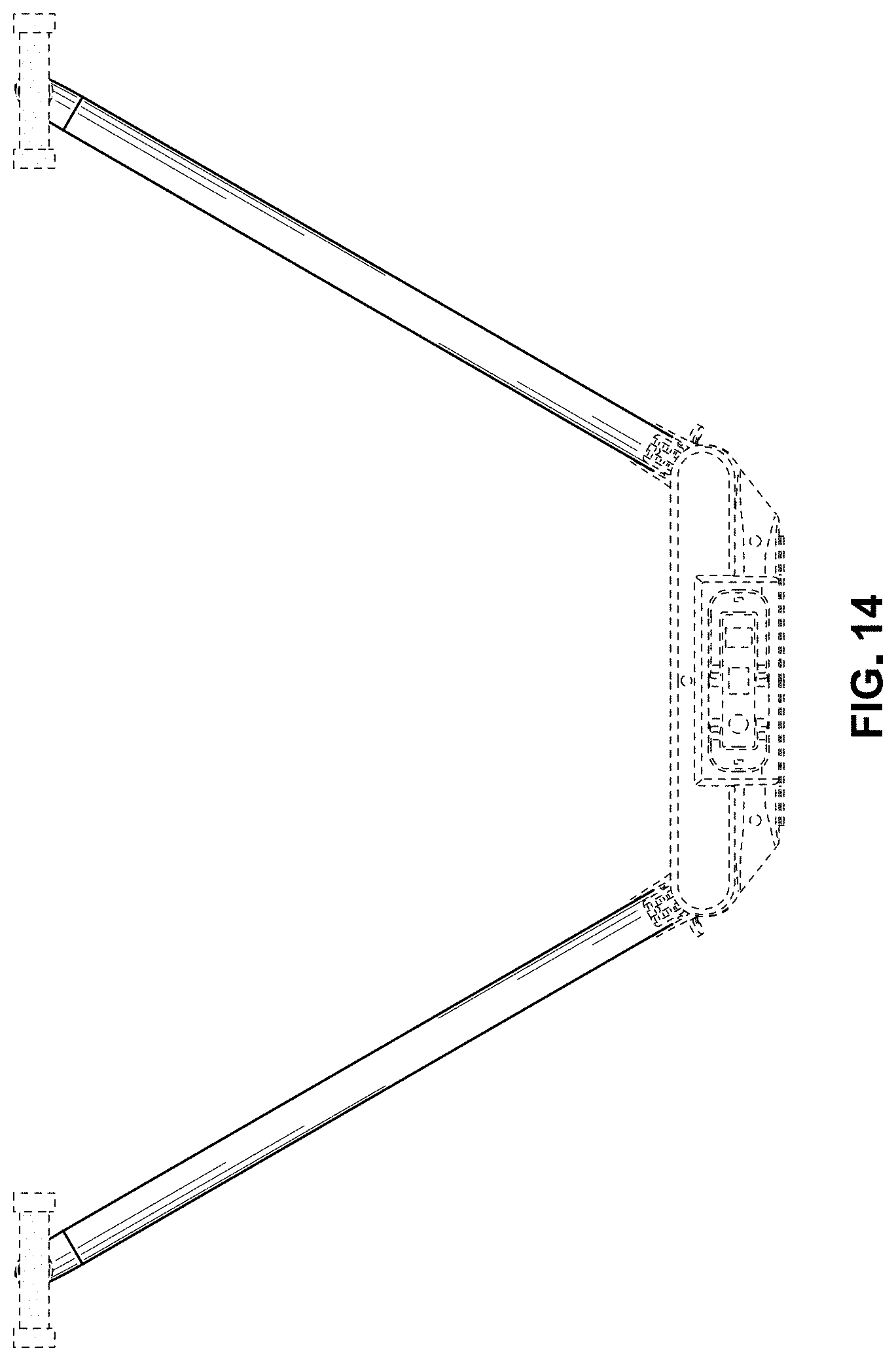 Patent USD1001922 Figure 14 – Exercise machine