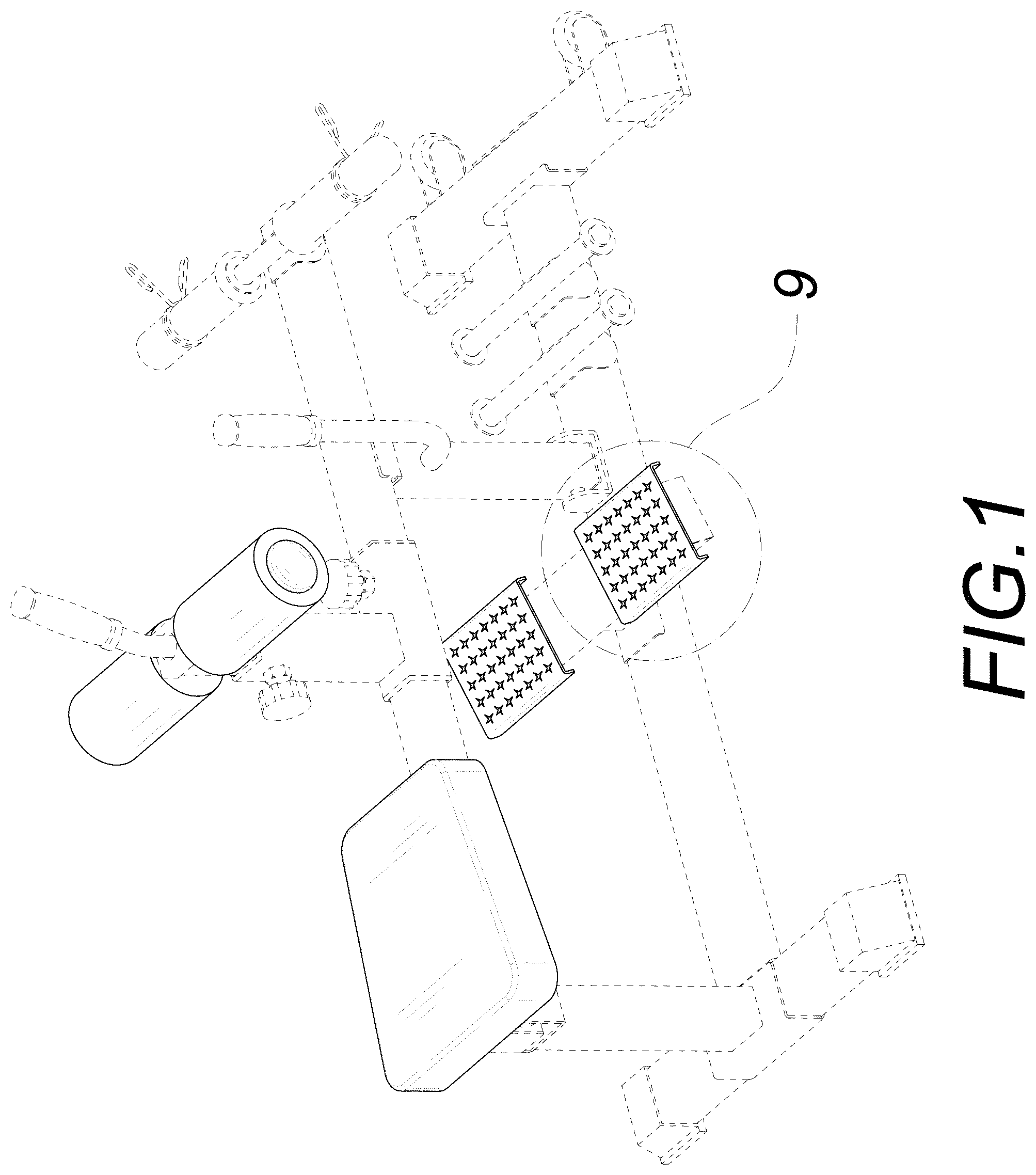 Patent USD1001924 Figure 1 – Calf raise exercise machine
