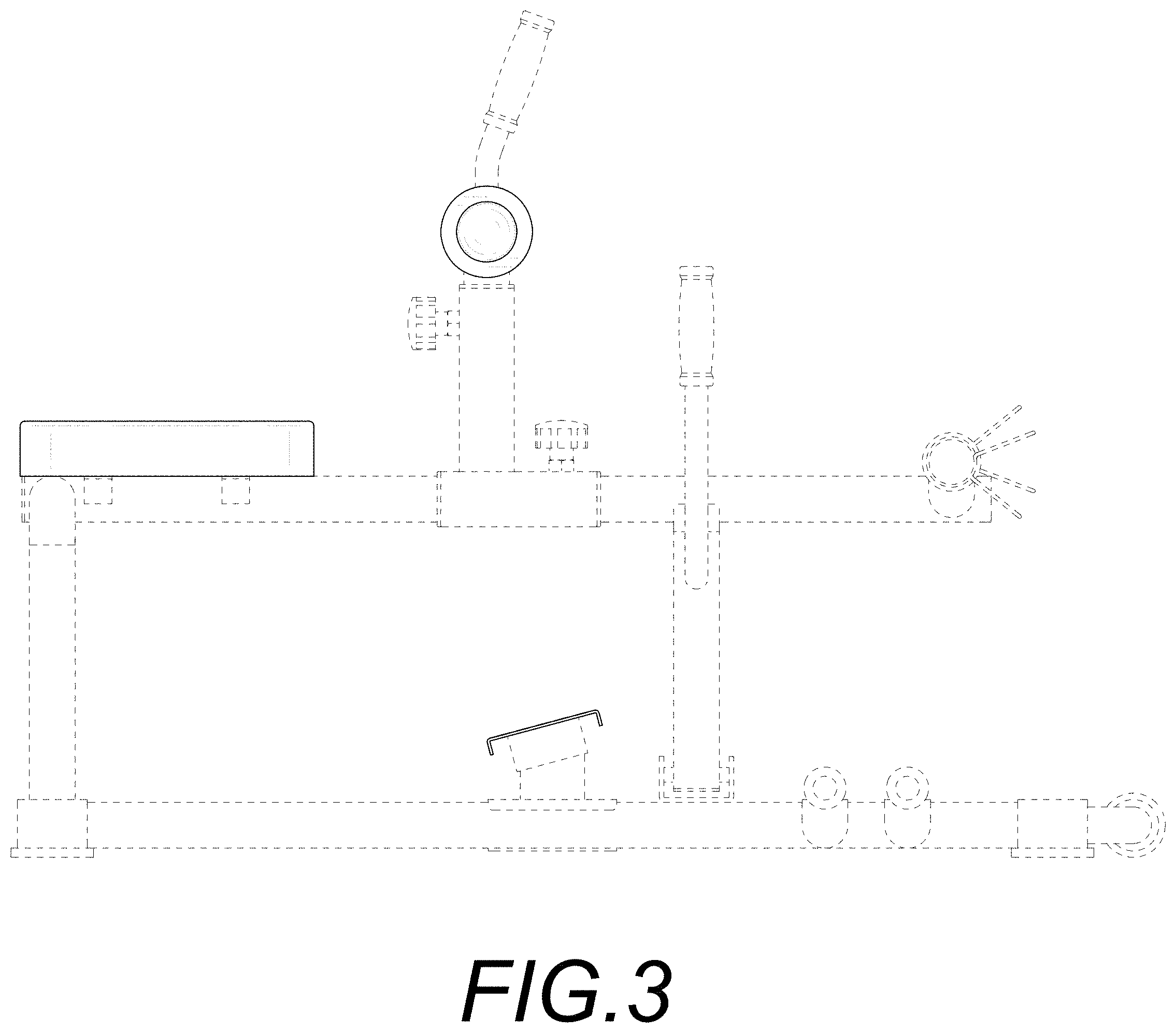 Patent USD1001924 Figure 3 – Calf raise exercise machine