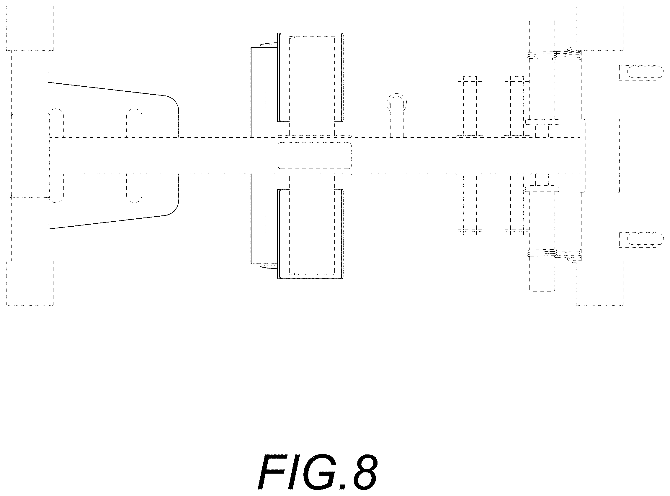 Patent USD1001924 Figure 7 – Calf raise exercise machine
