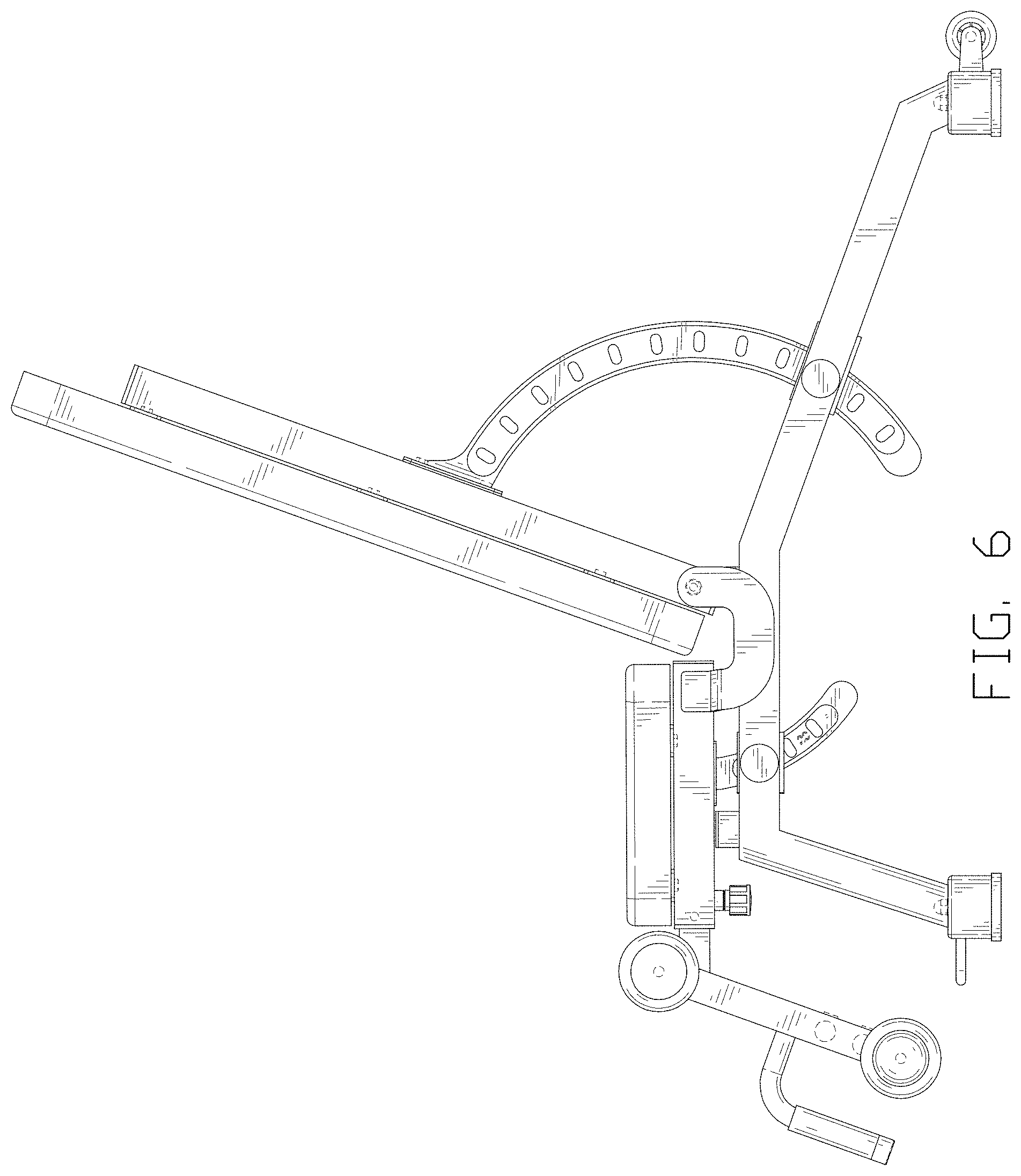 Patent USD1001926 Figure 6 – Exercise bench