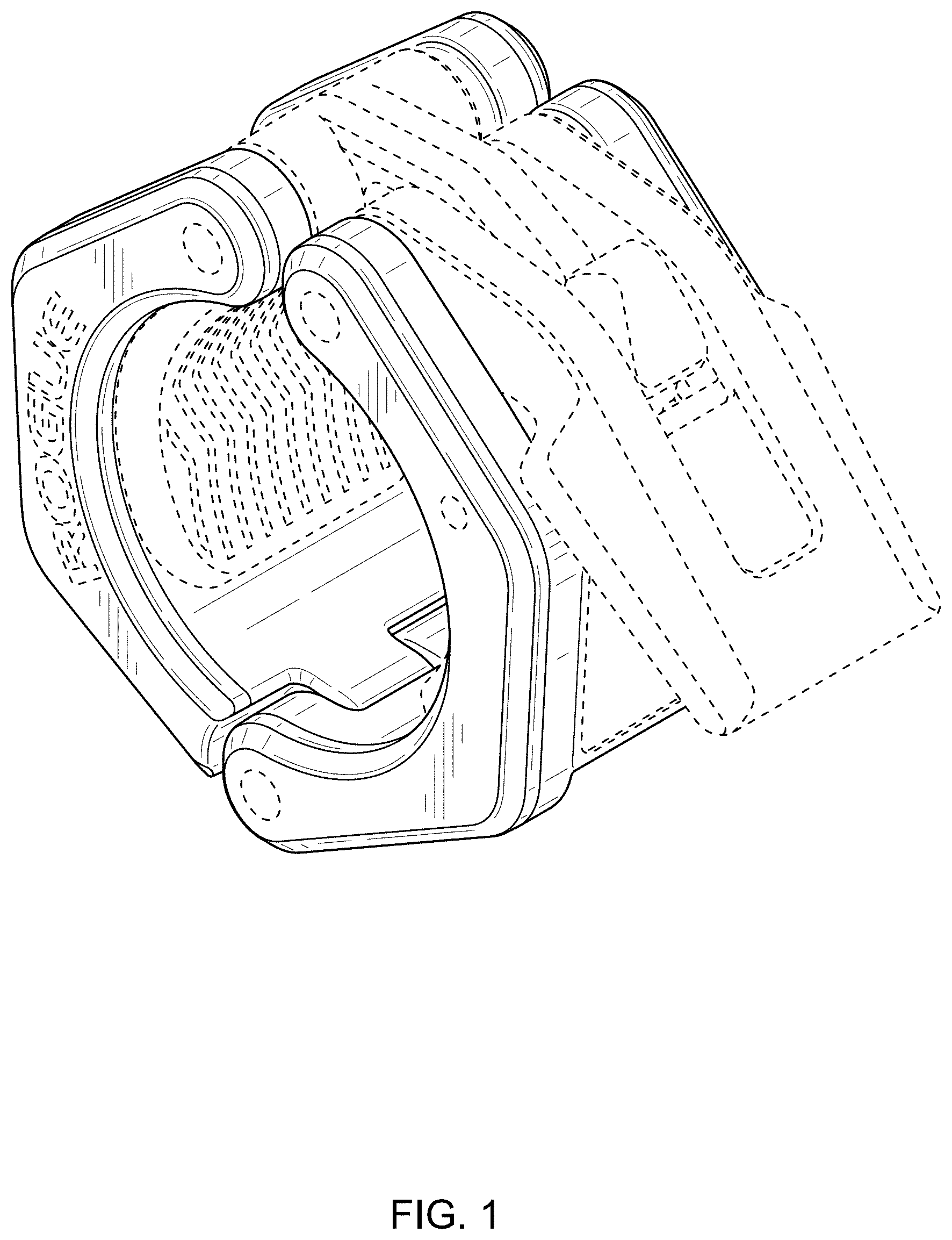 Patent USD1001928 Figure 1 – Collar