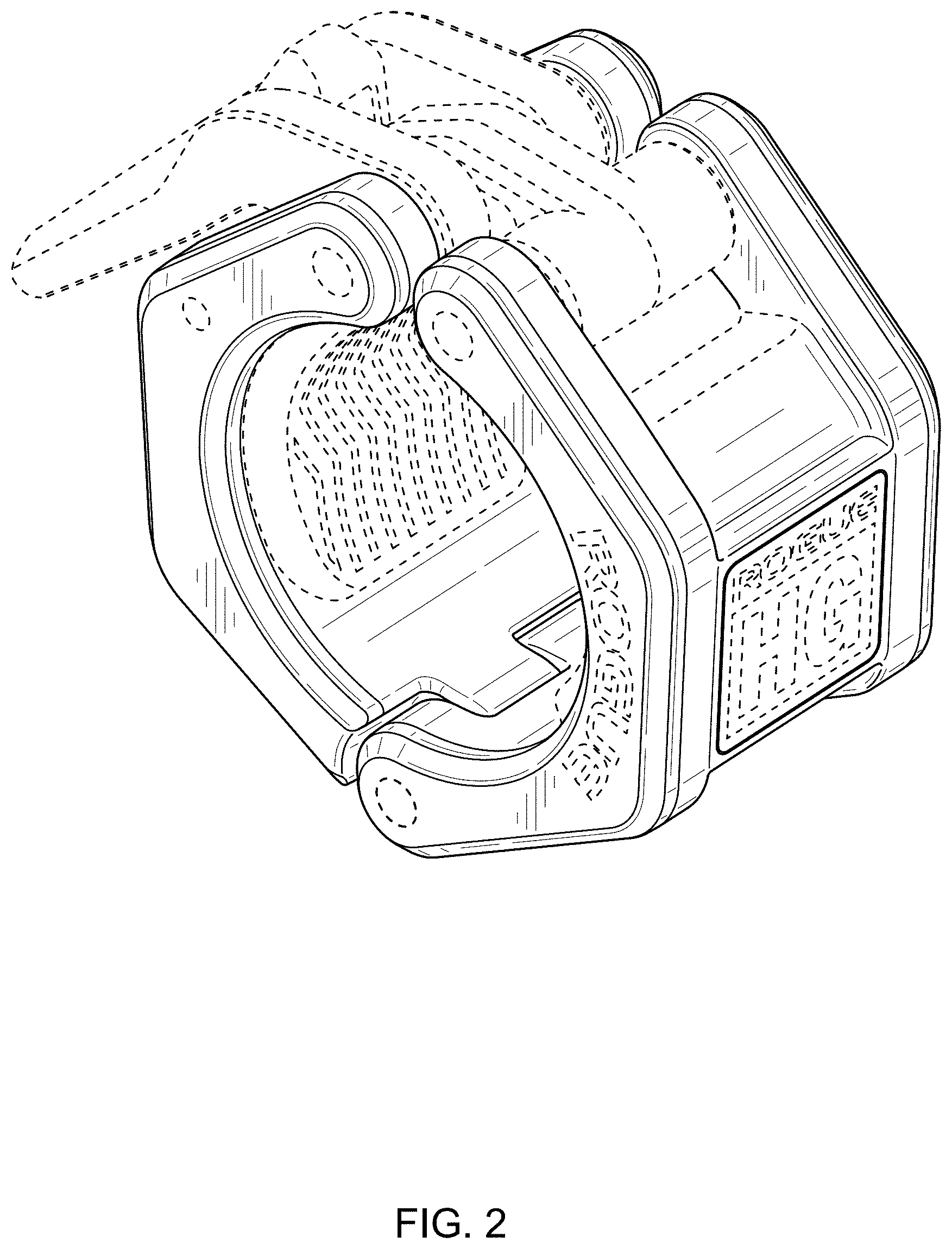Patent USD1001928 Figure 2 – Collar