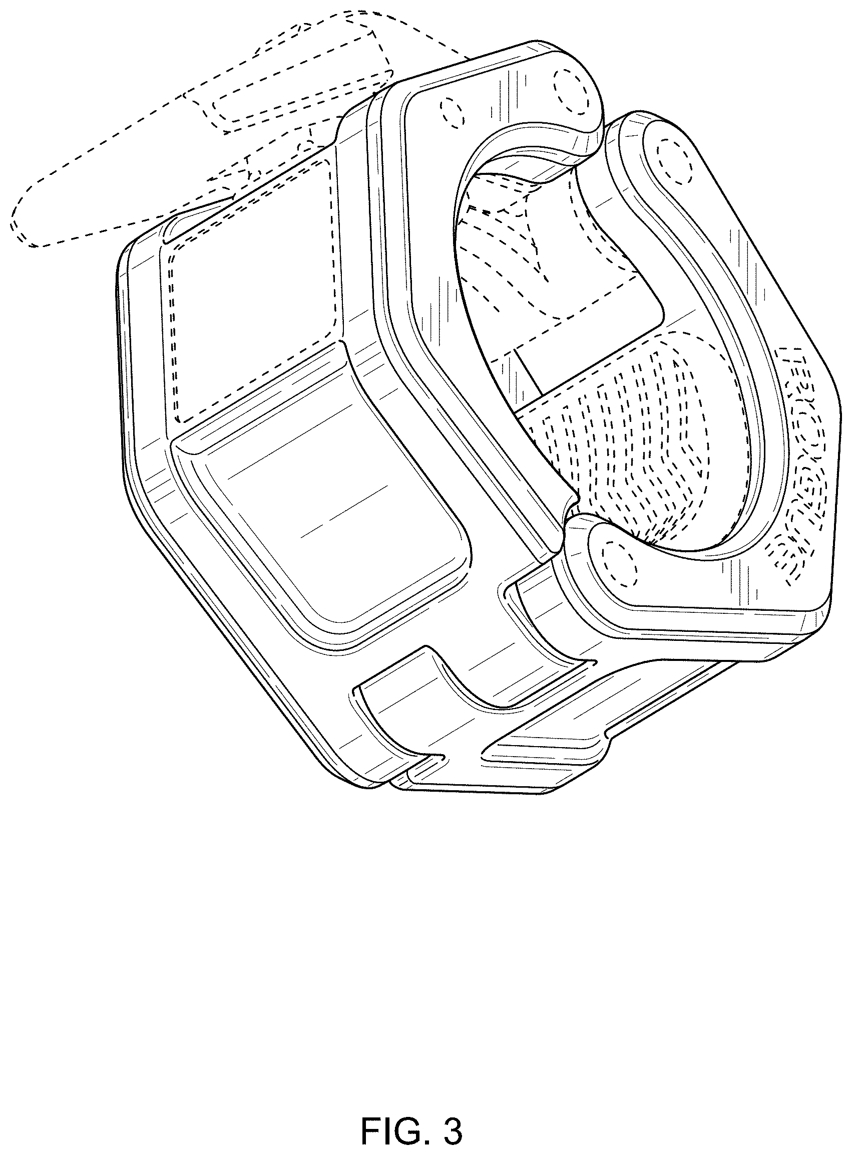 Patent USD1001928 Figure 3 – Collar
