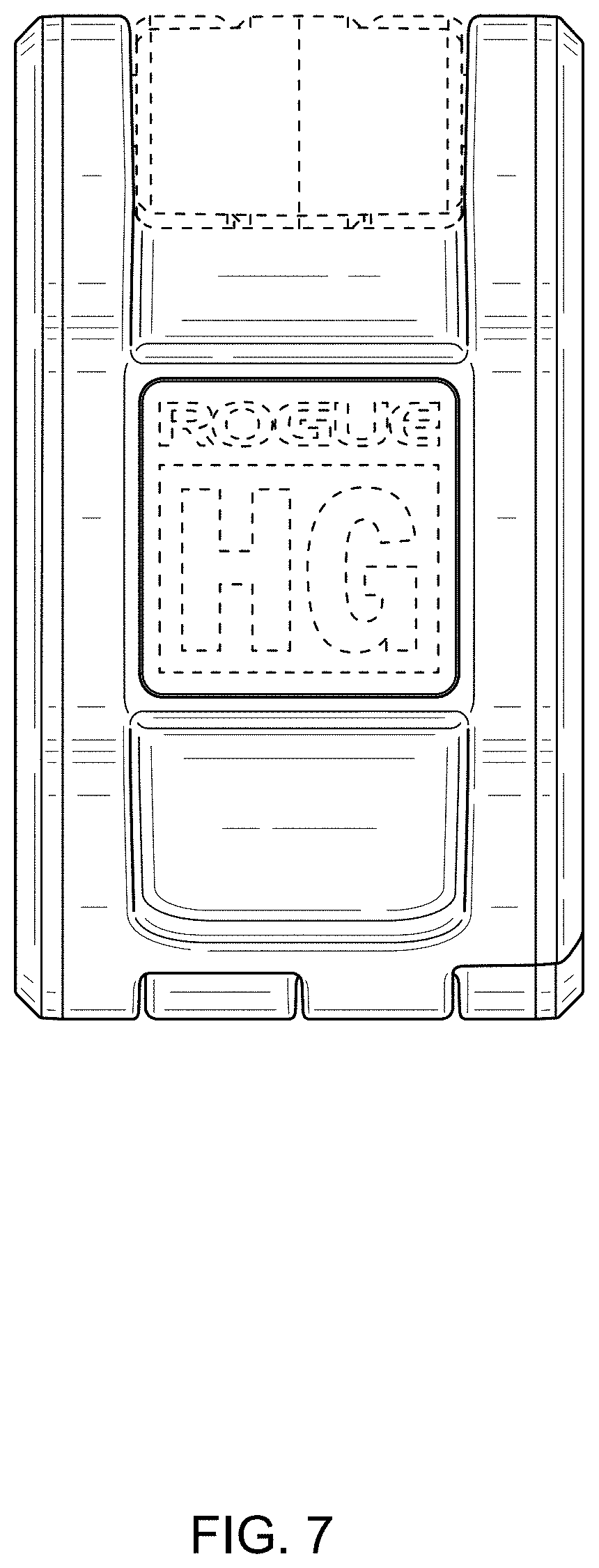 Patent USD1001928 Figure 7 – Collar