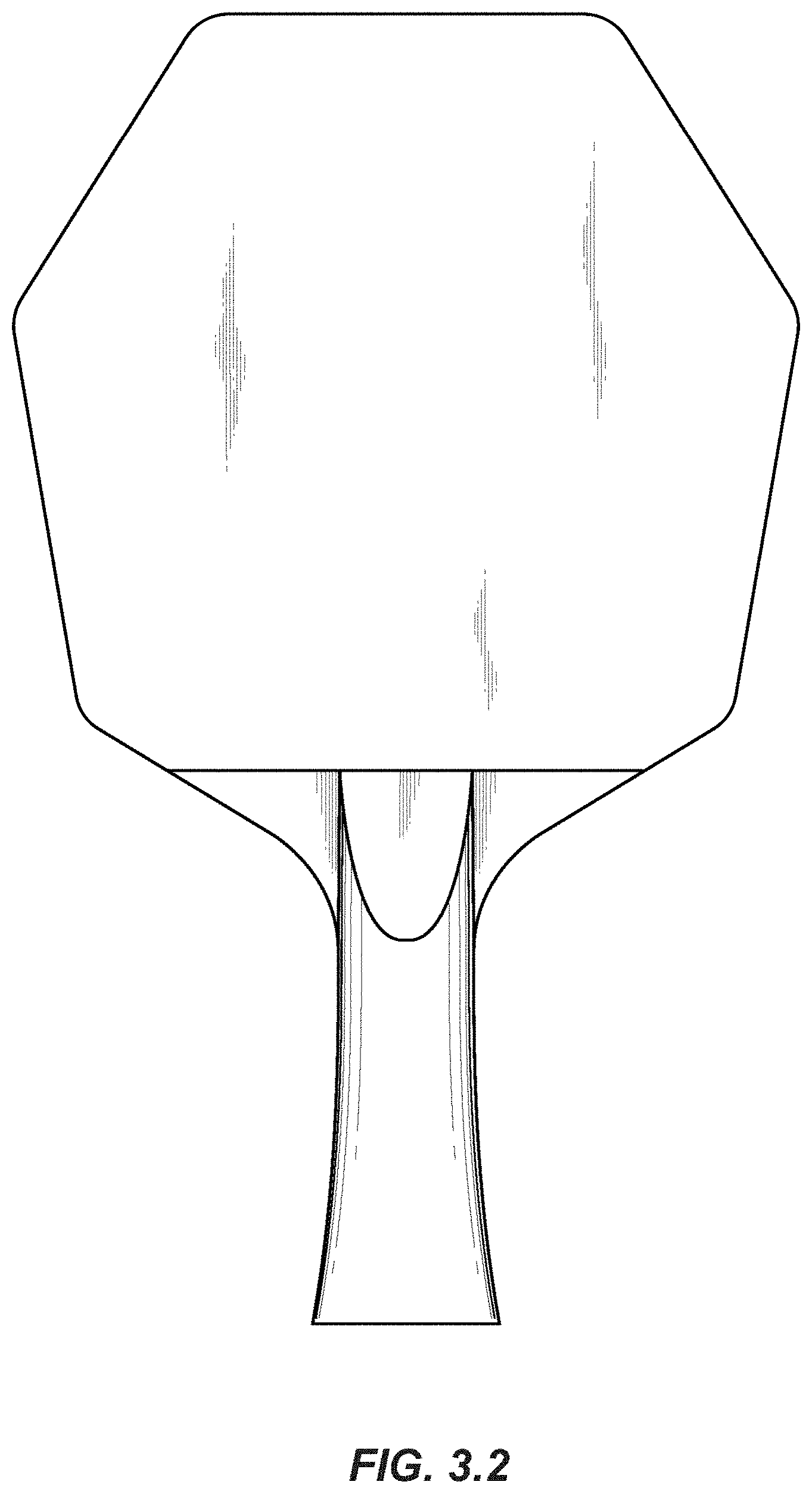Patent USD1001929 Figure 2 – Racquet for games