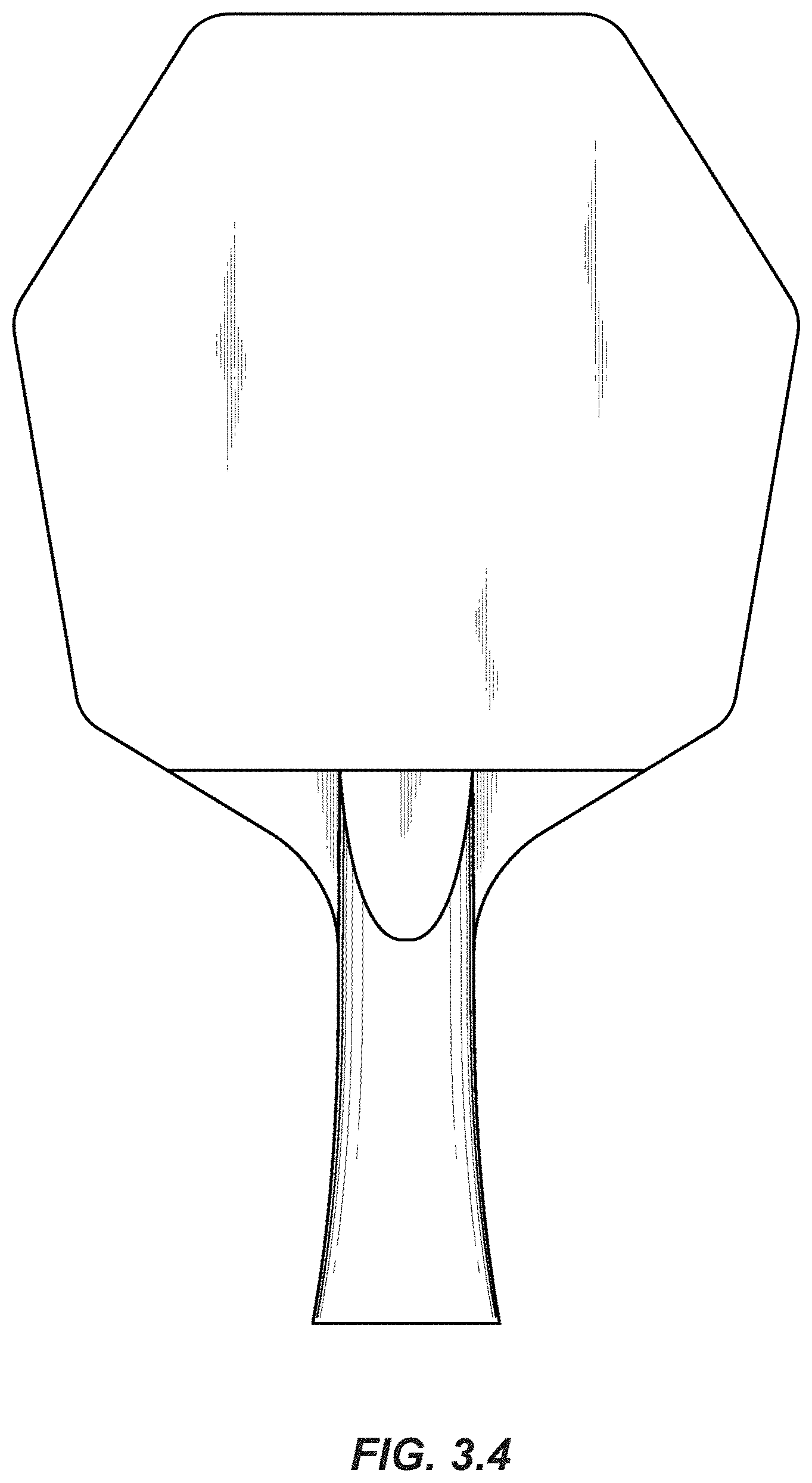 Patent USD1001929 Figure 4 – Racquet for games