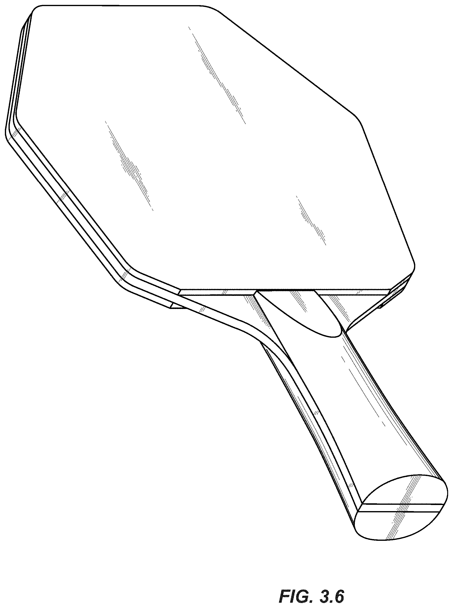 Patent USD1001929 Figure 6 – Racquet for games