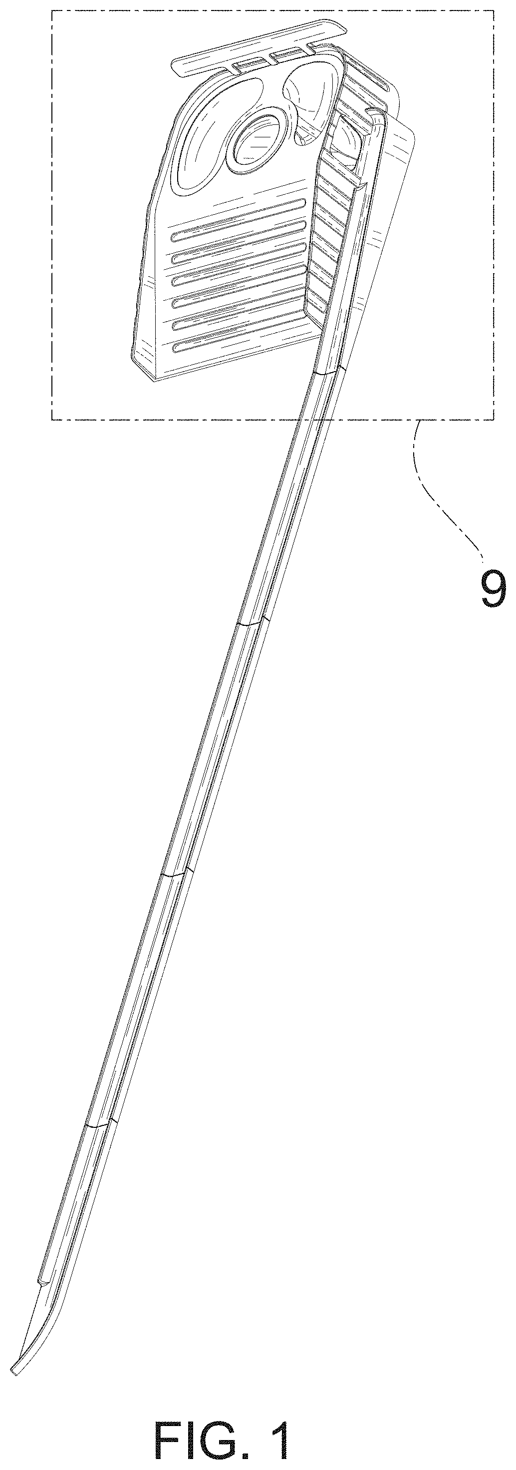 Patent USD1001932 Figure 1 – Golf putter mat