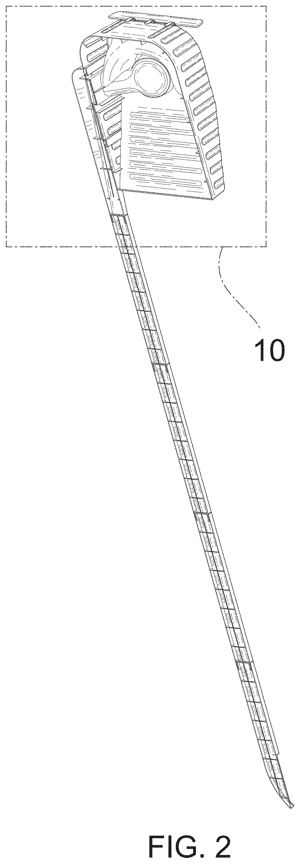 Patent USD1001932 Figure 2 – Golf putter mat