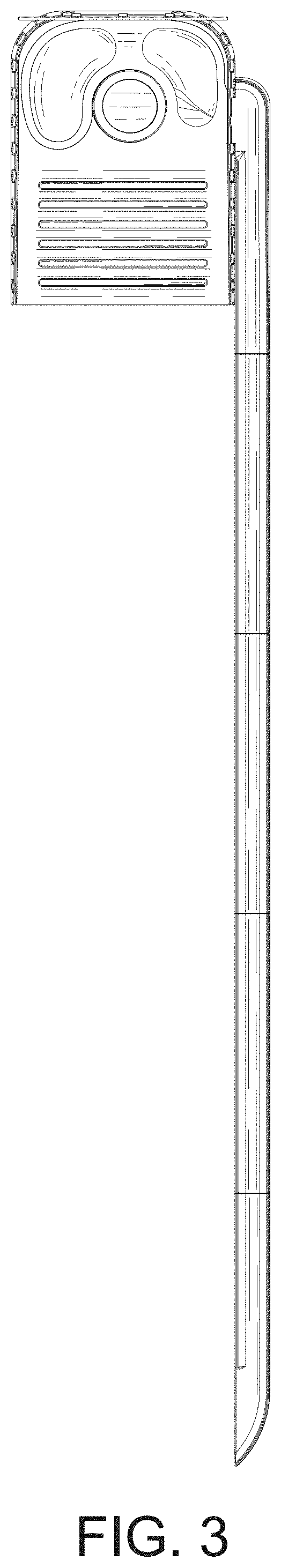 Patent USD1001932 Figure 3 – Golf putter mat