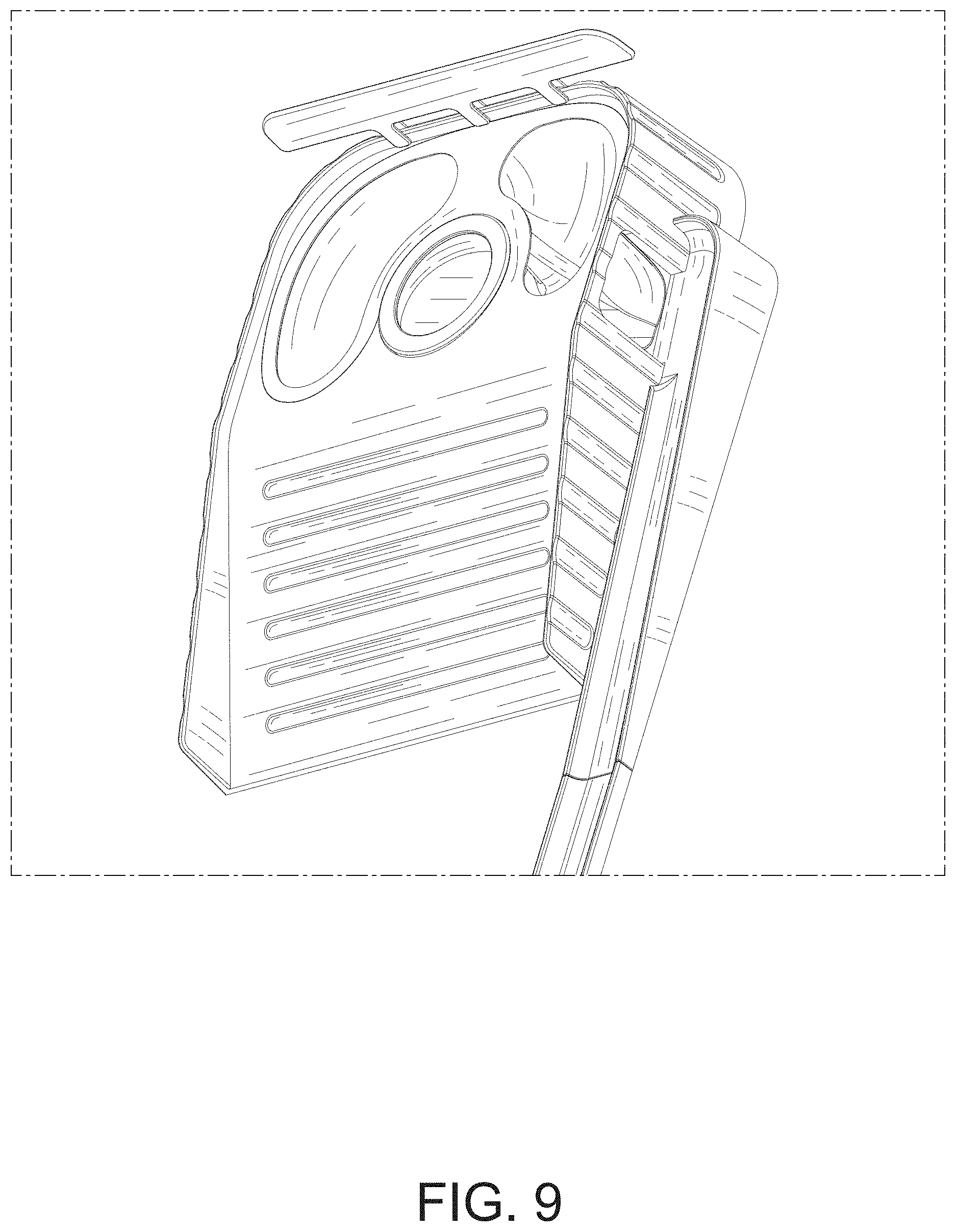 Patent USD1001932 Figure 9 – Golf putter mat