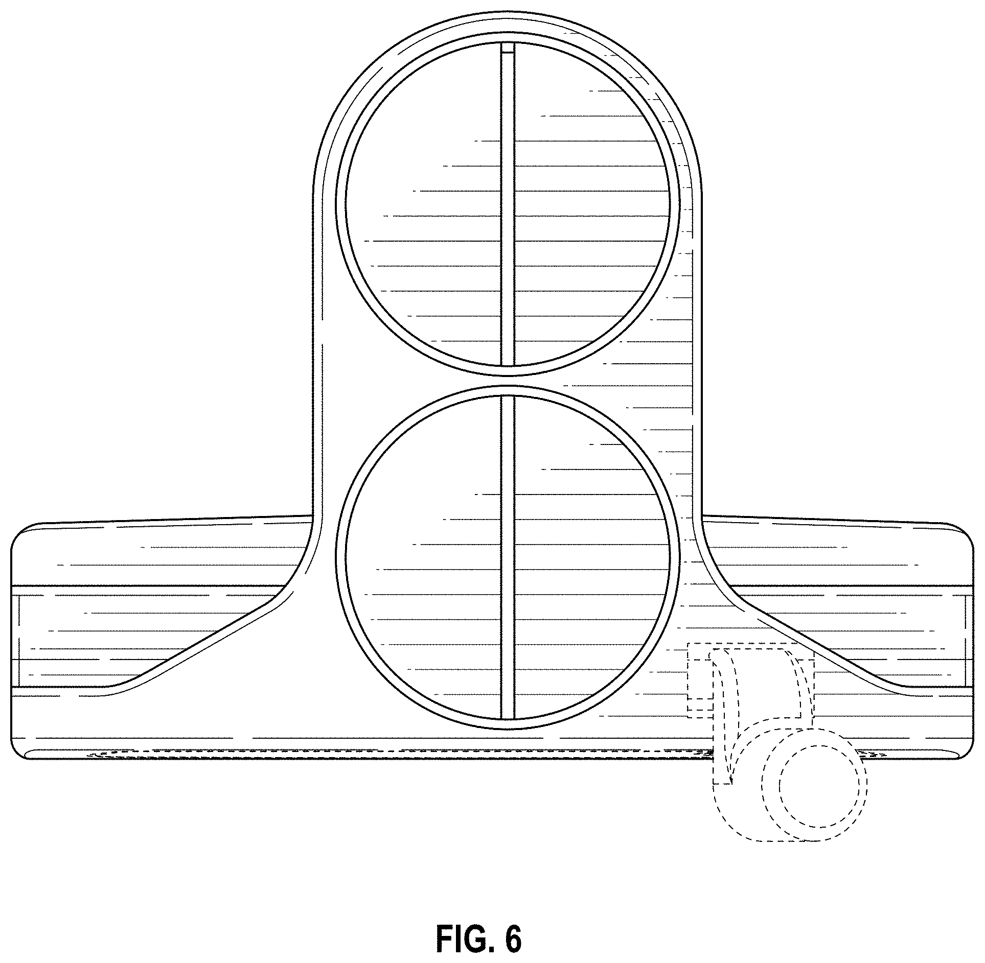 Patent USD1001933 Figure 4 – Putter head