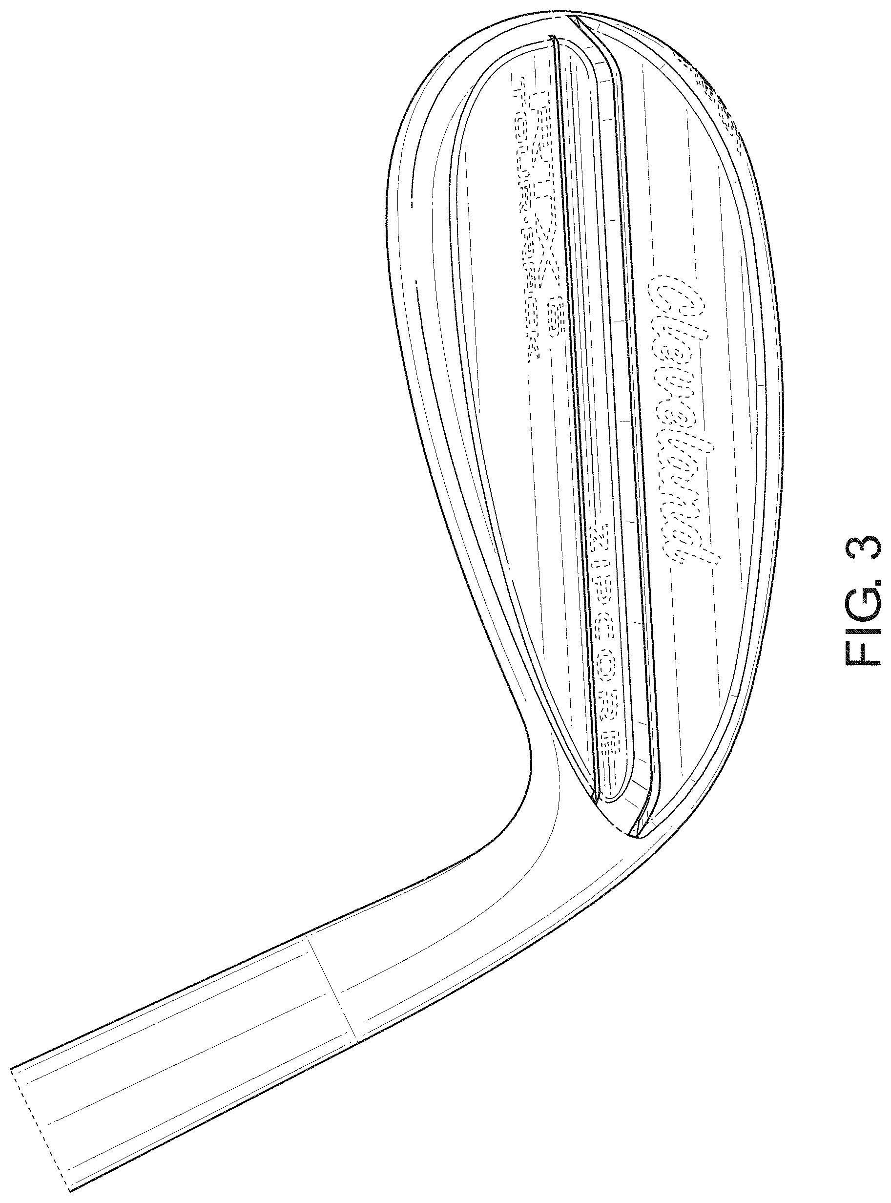 Patent USD1001934 Figure 3 – Golf club head