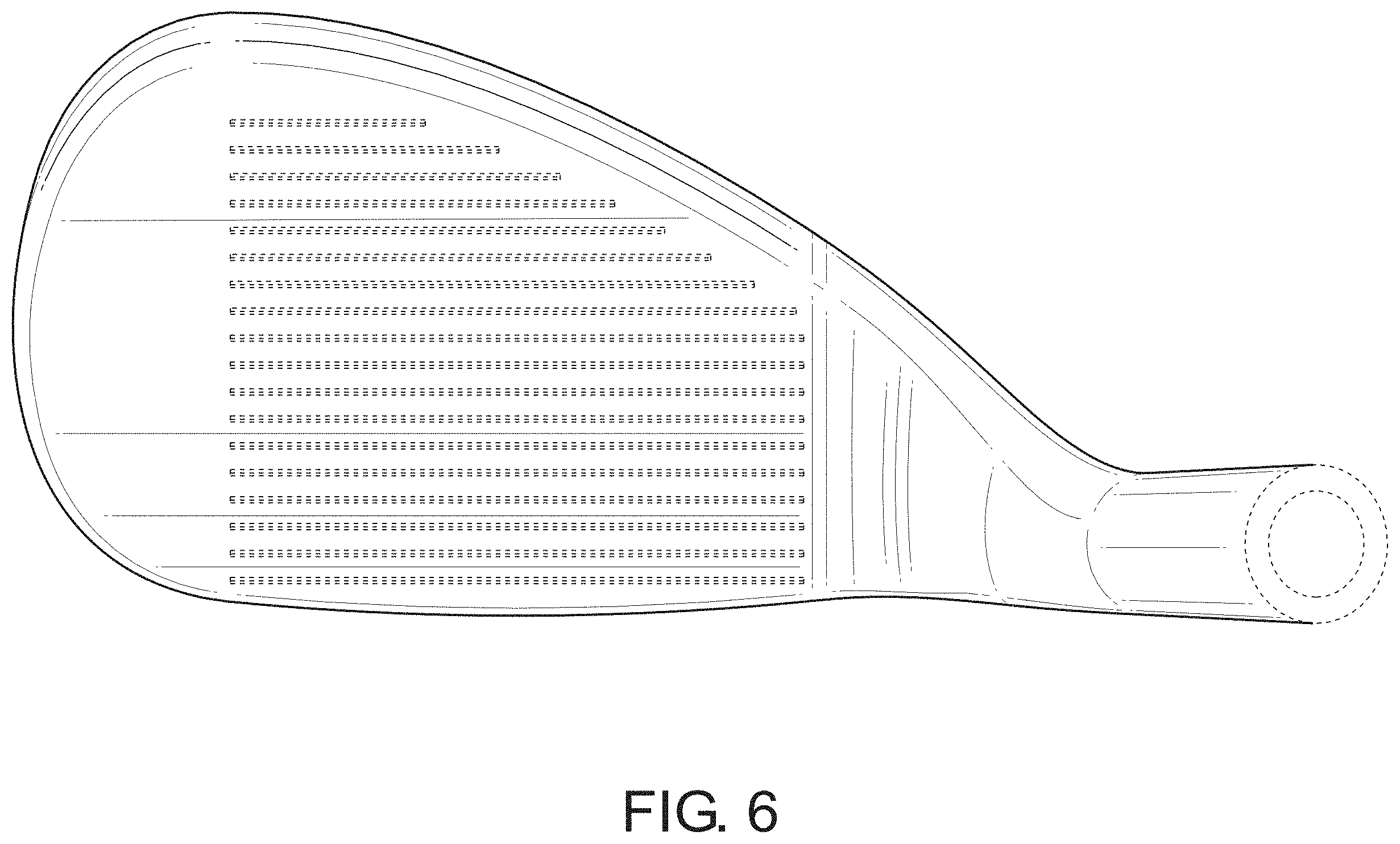 Patent USD1001934 Figure 6 – Golf club head