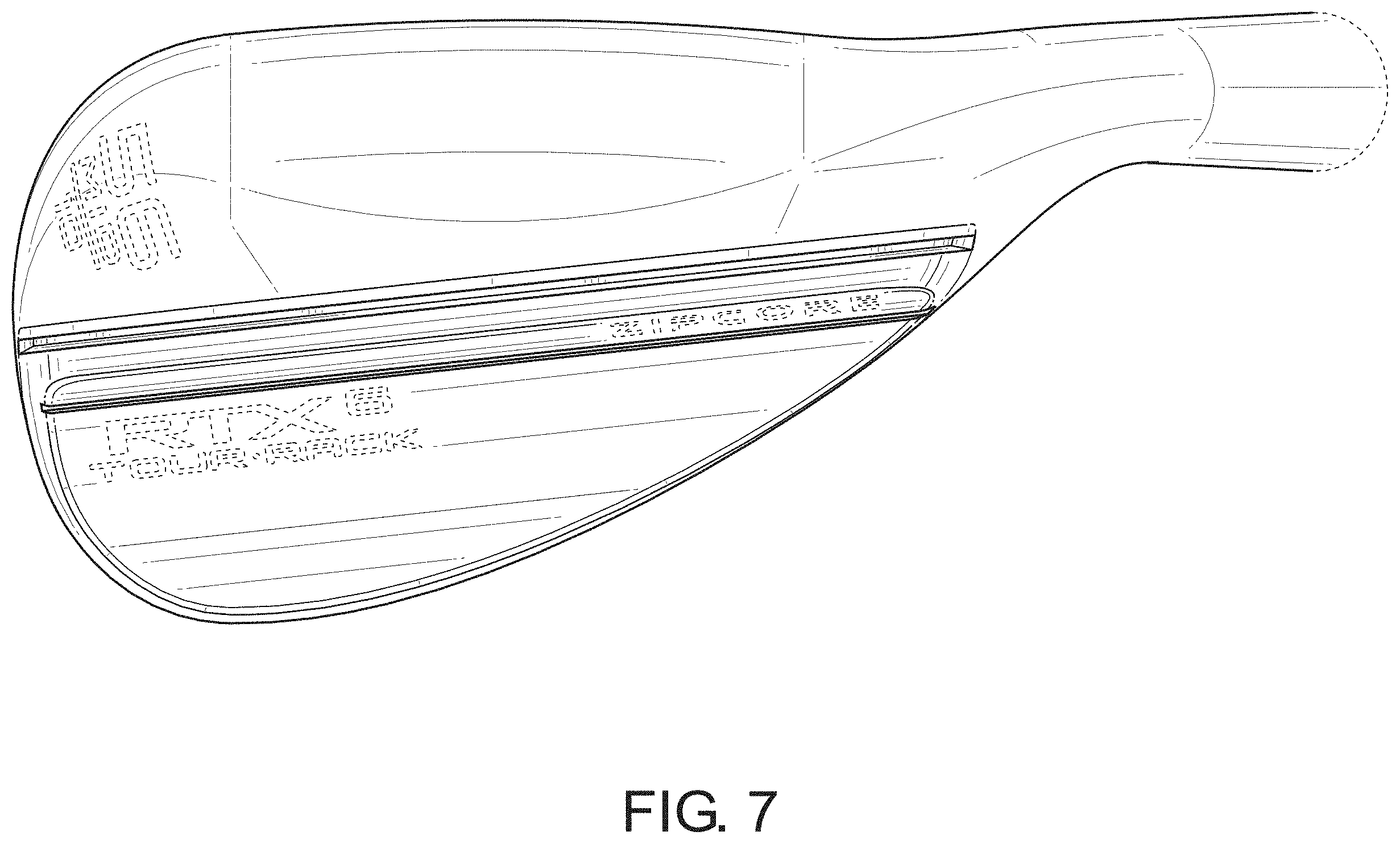 Patent USD1001934 Figure 7 – Golf club head