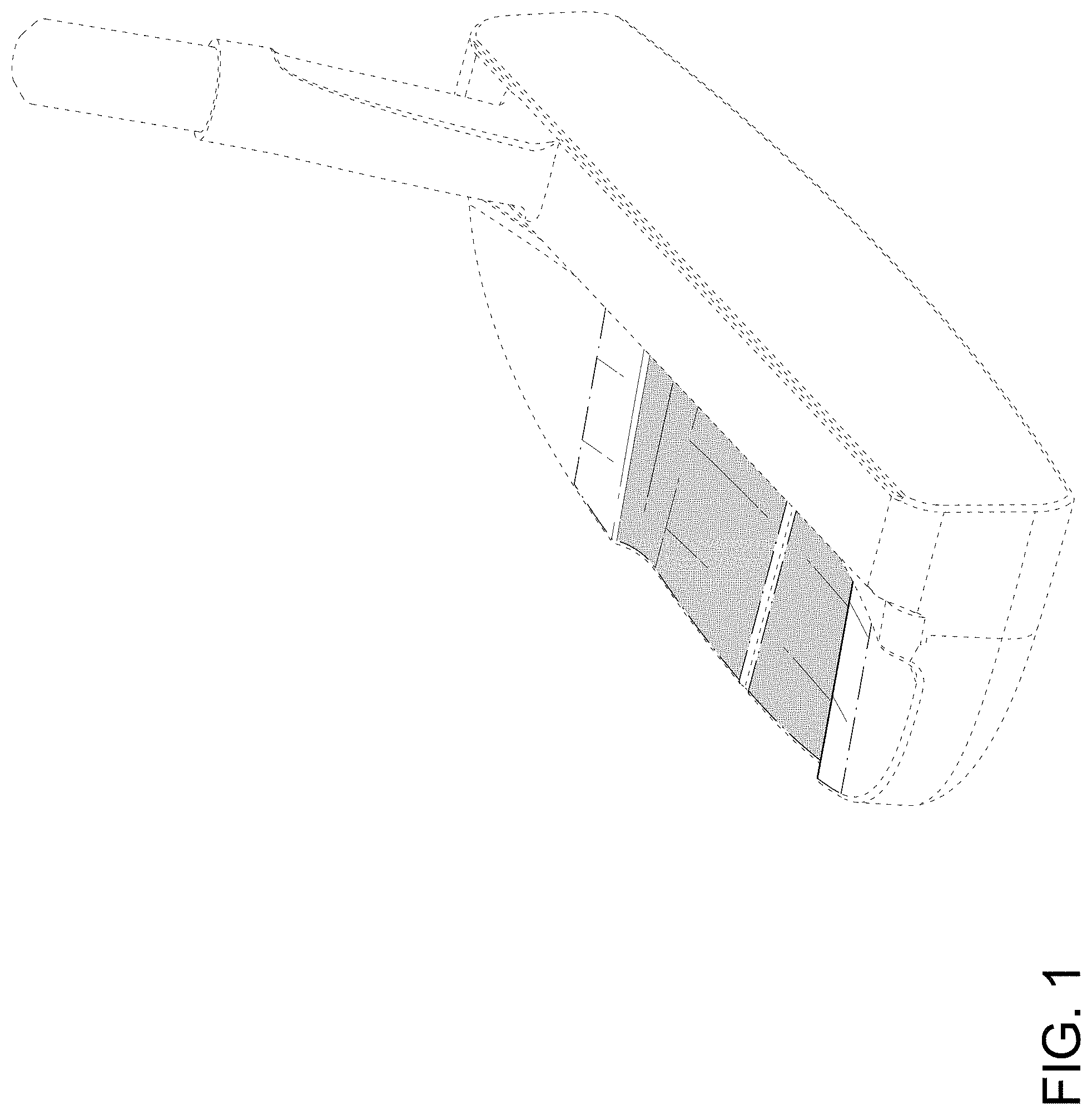 Patent USD1001935 Figure 1 – Golf putter head