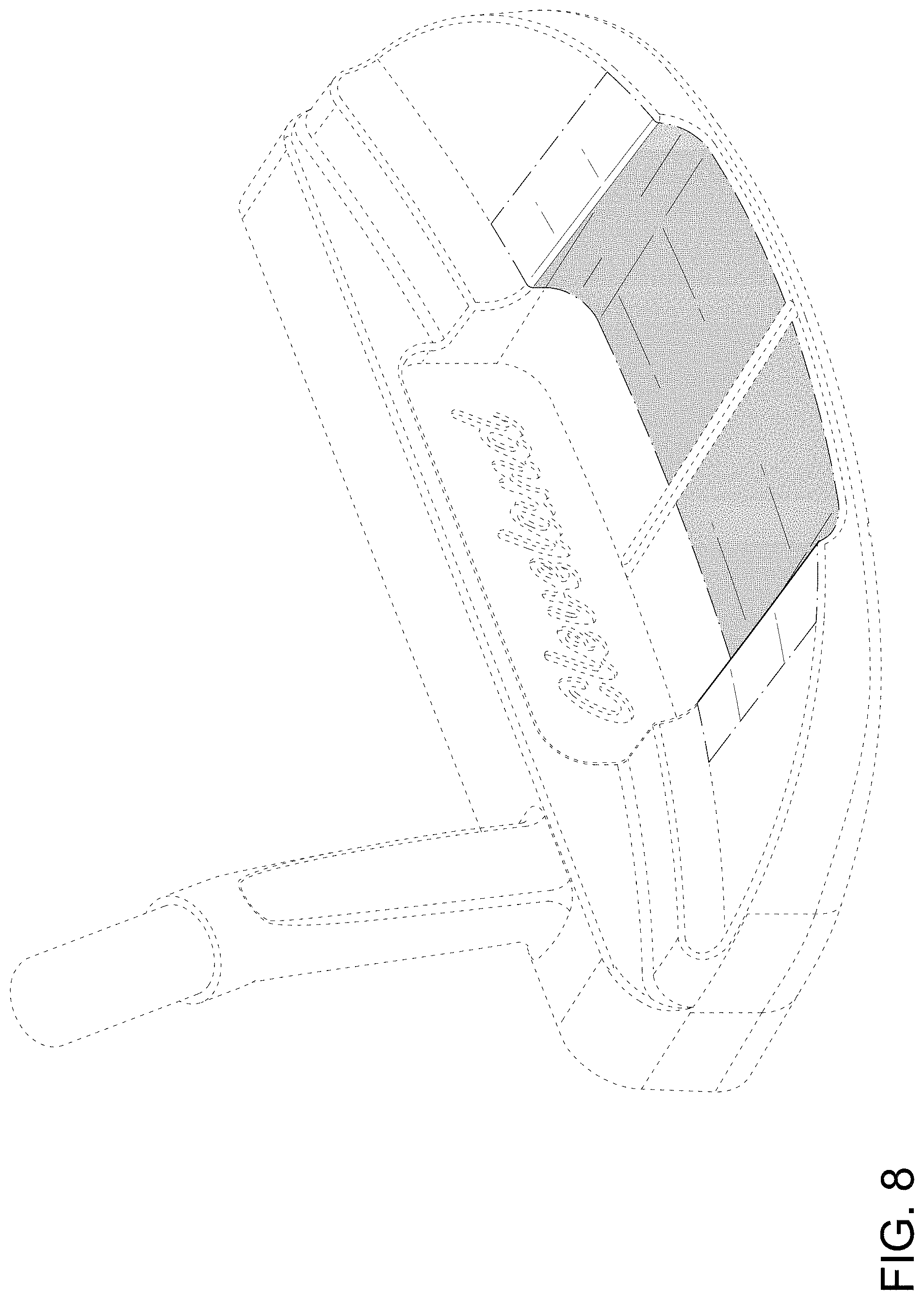 Patent USD1001935 Figure 7 – Golf putter head
