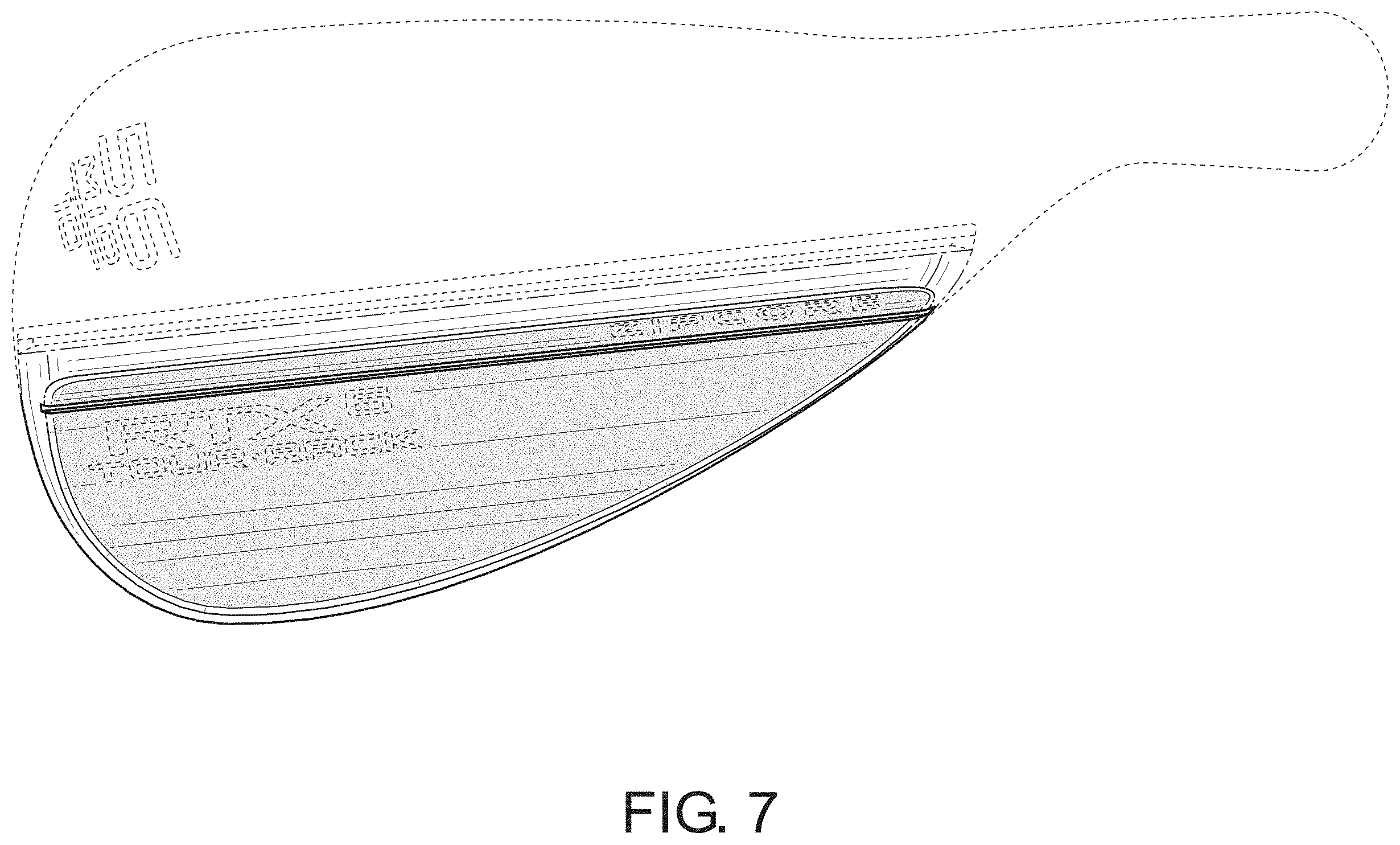 Patent USD1001936 Figure 7 – Golf club head