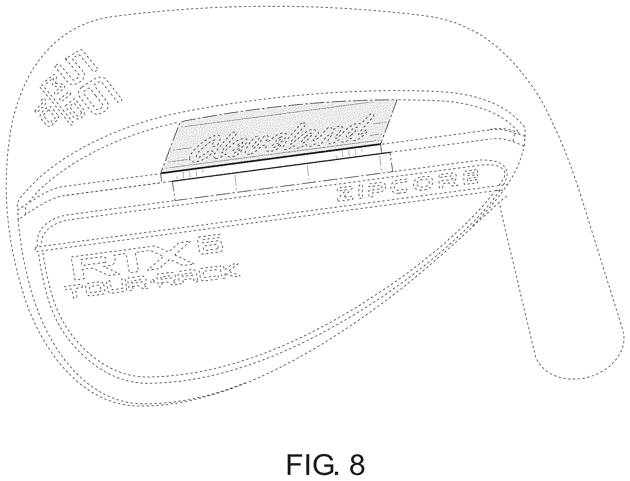 Patent USD1001937 Figure 8 – Golf club head