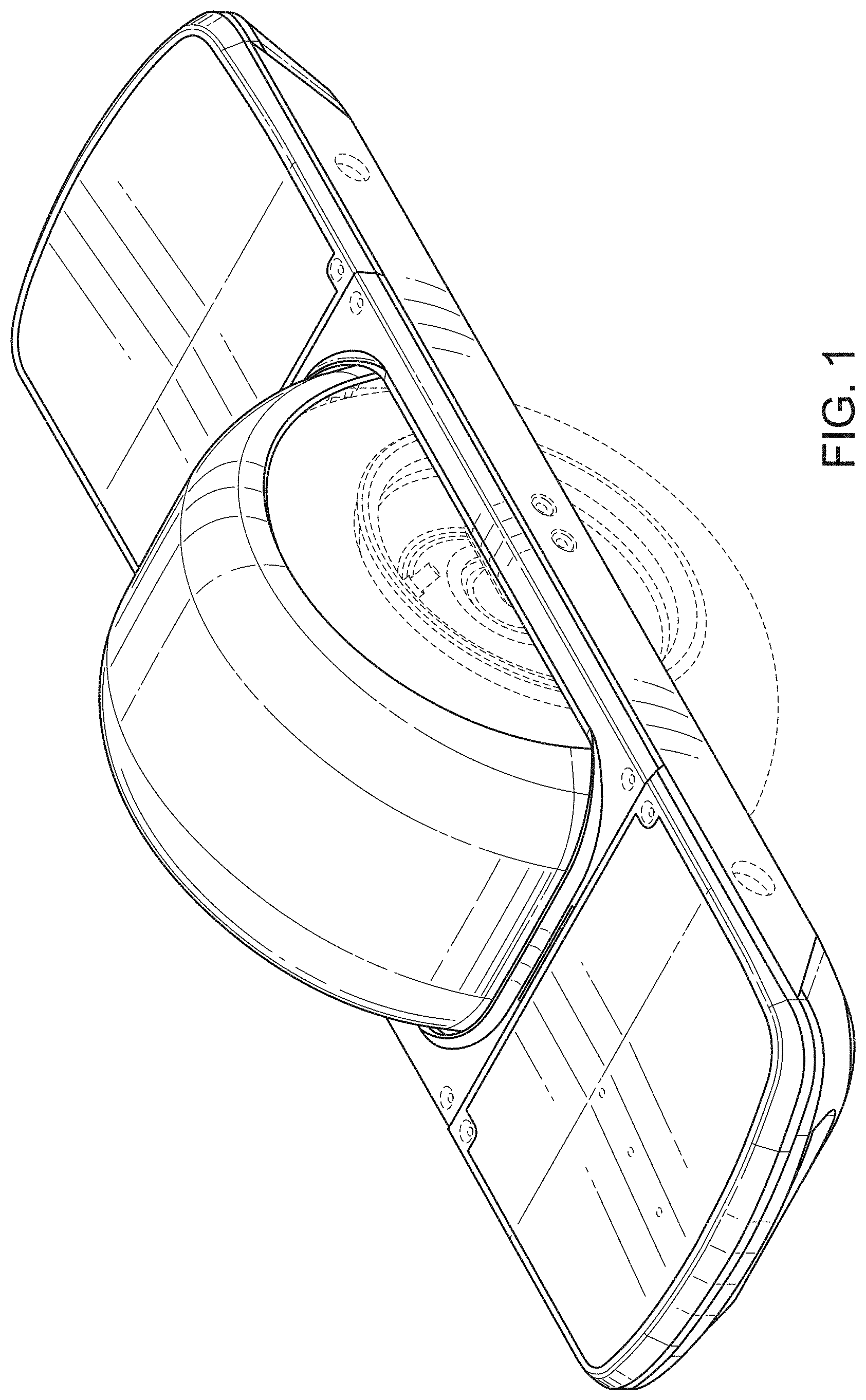 Patent USD1001938 Figure 1 – Electric vehicle with fender