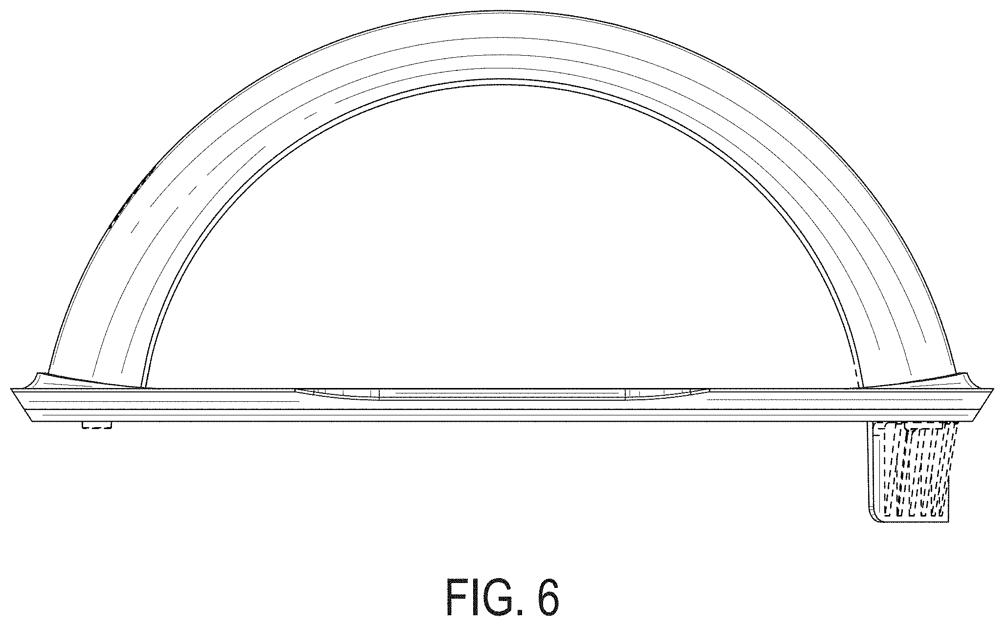 Patent USD1001940 Figure 6 – Fender for electric vehicle