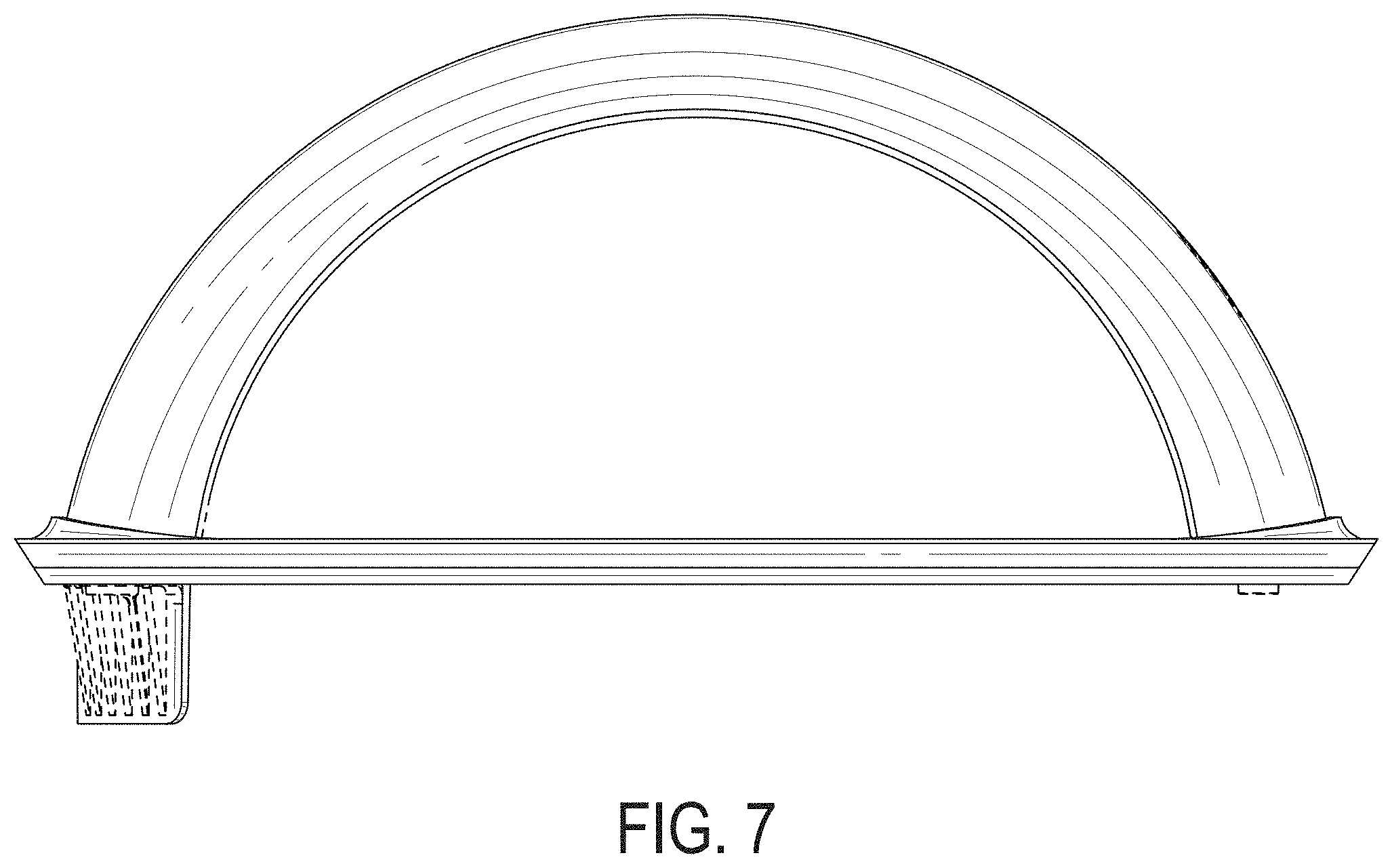 Patent USD1001940 Figure 7 – Fender for electric vehicle