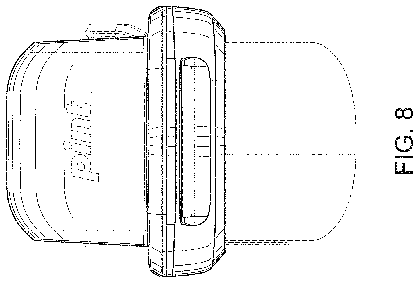 Patent USD1001942 Figure 8 – Electric vehicle with fender
