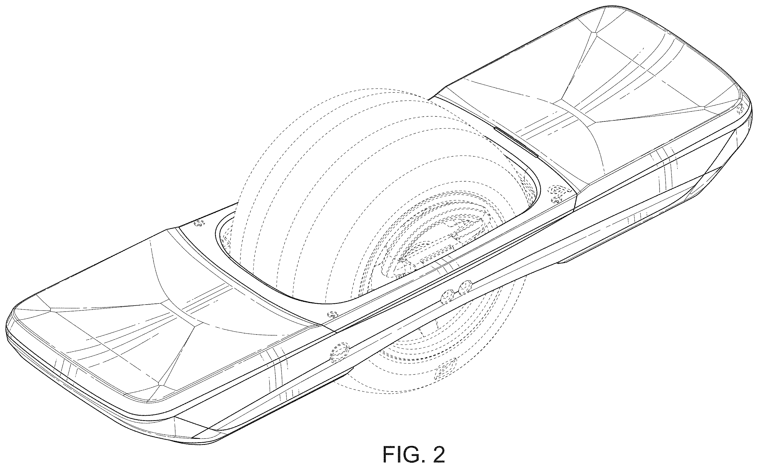 Patent USD1001943 Figure 2 – Electric vehicle