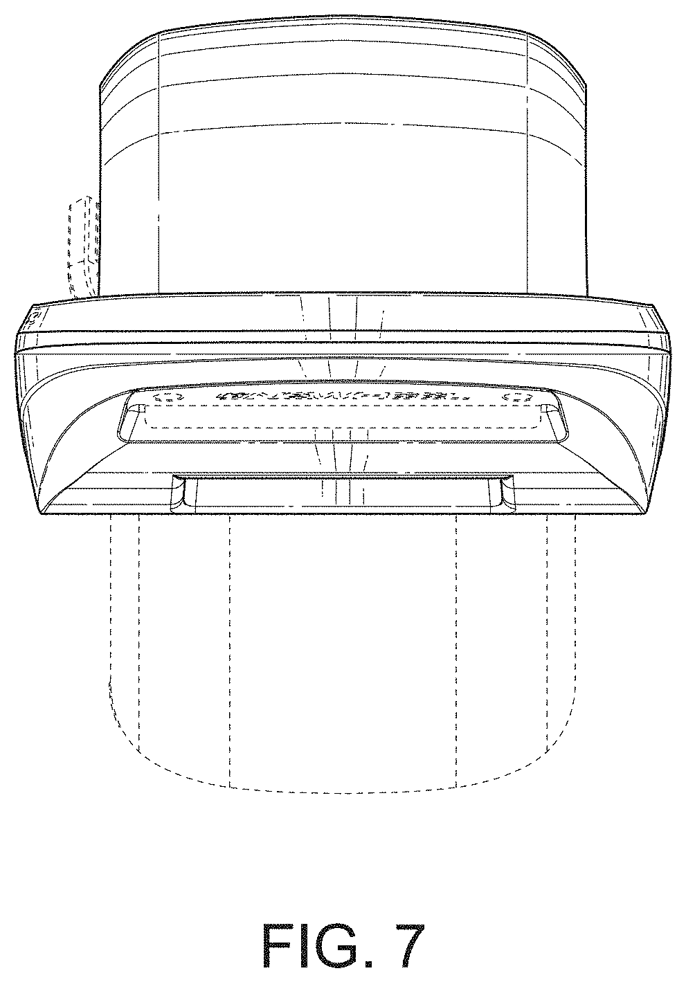 Patent USD1001945 Figure 7 – Electric vehicle with fender