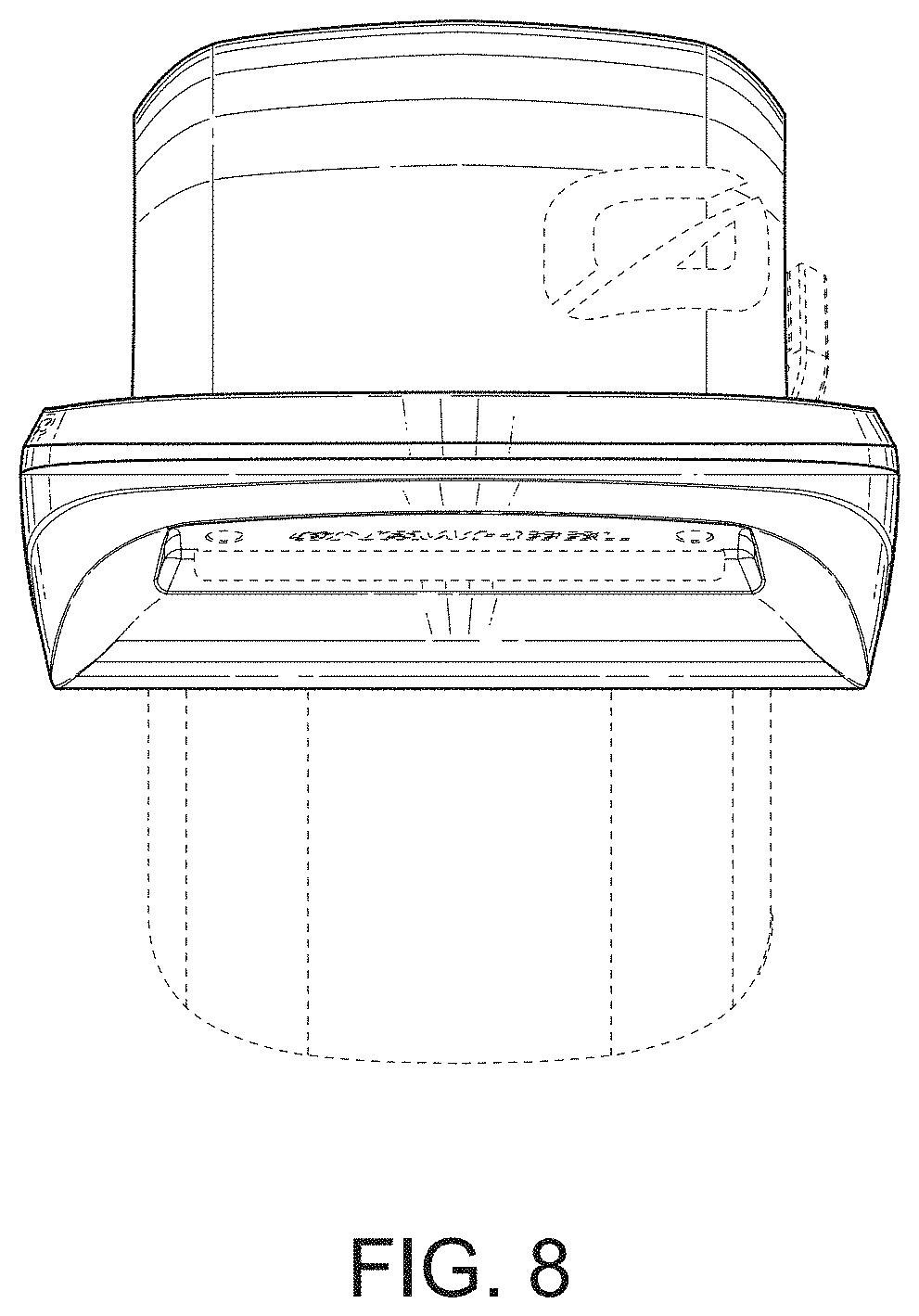 Patent USD1001945 Figure 8 – Electric vehicle with fender