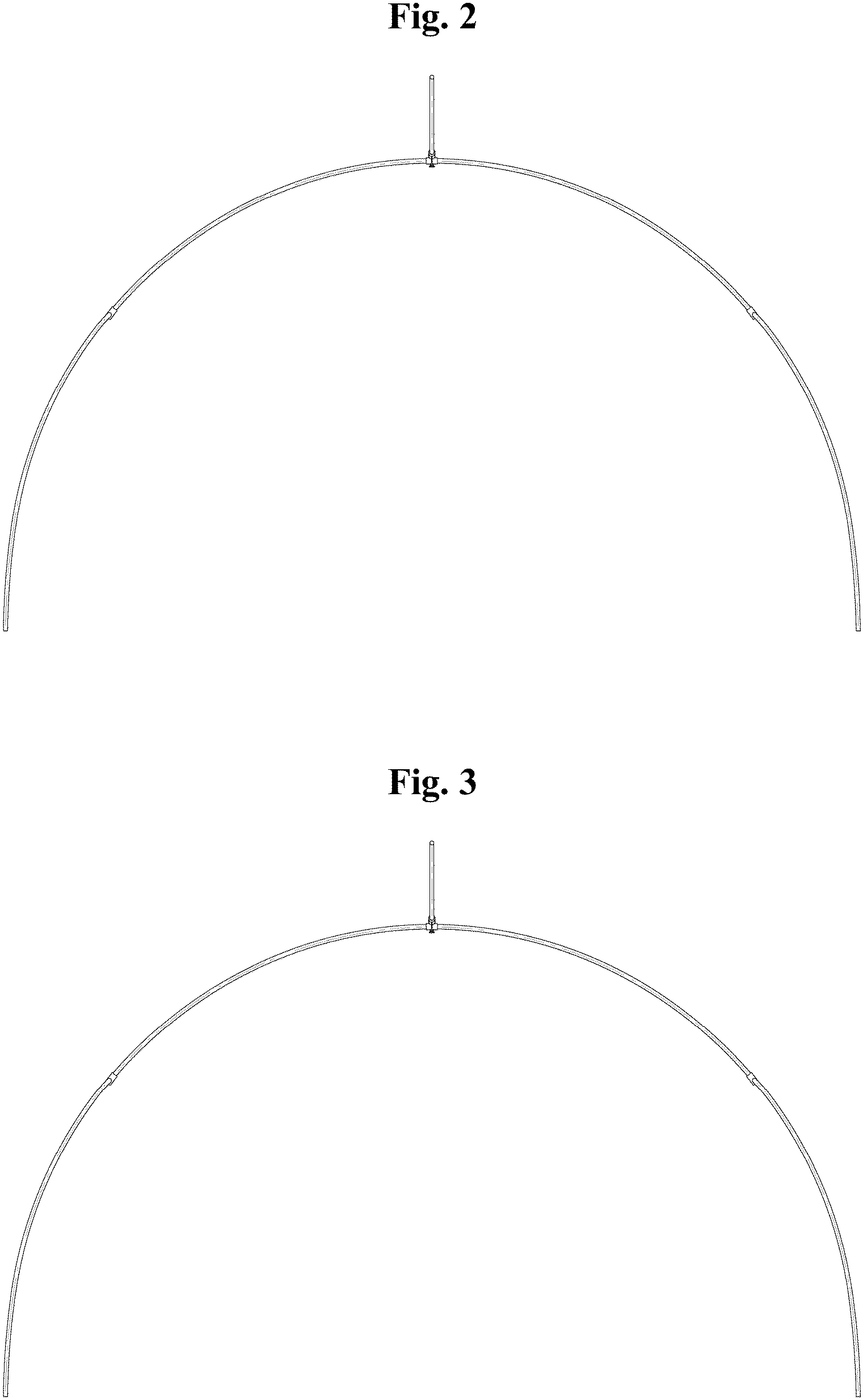 Patent USD1001947 Figure 2 – Tent frame