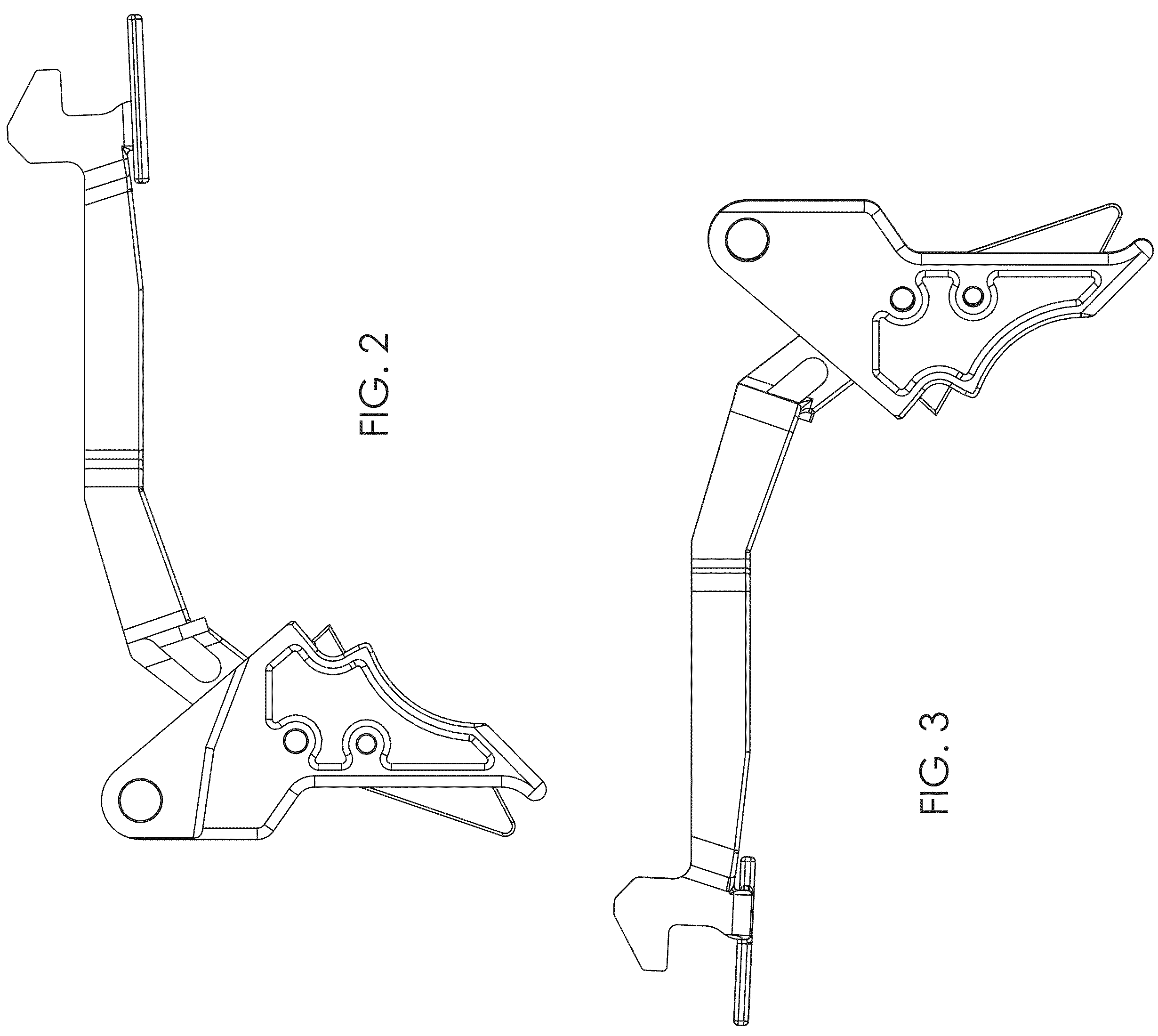 Patent USD1001948 Figure 2 – Firearm trigger assembly